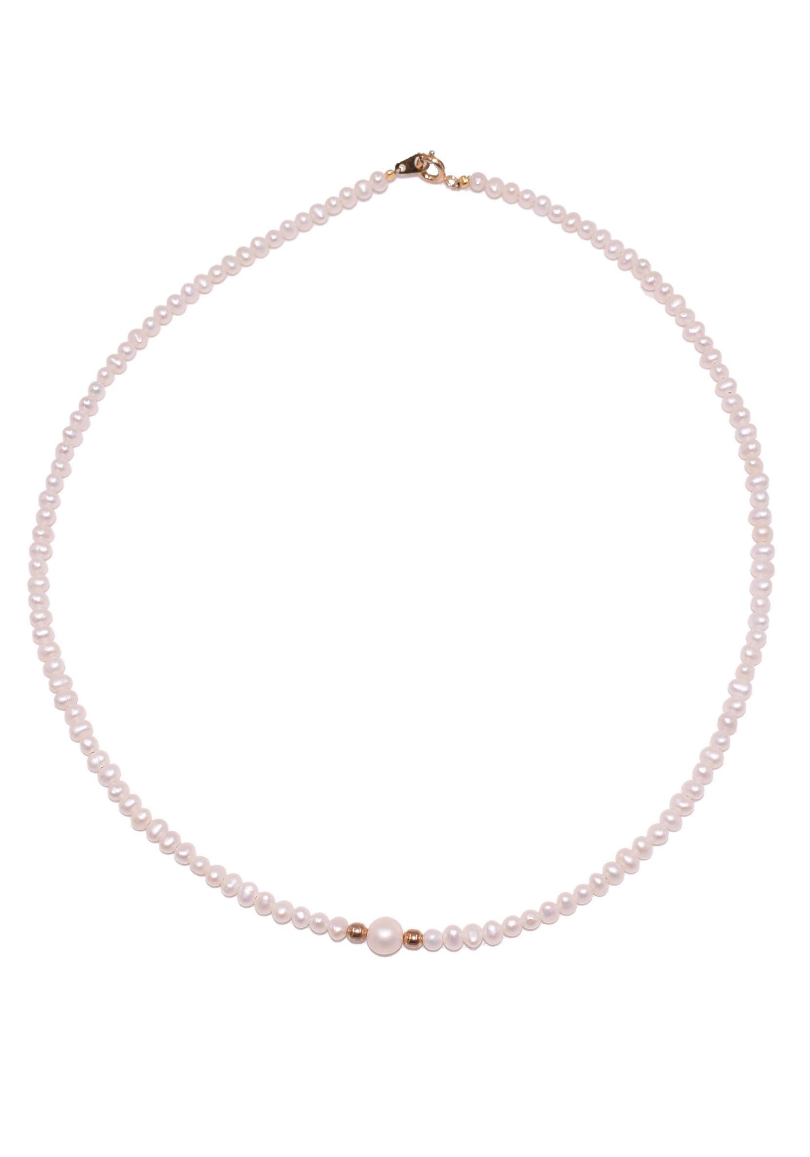 Damen Schmuck Firetti Perlenkette Perlen, Made in Germany - mit Naturperle