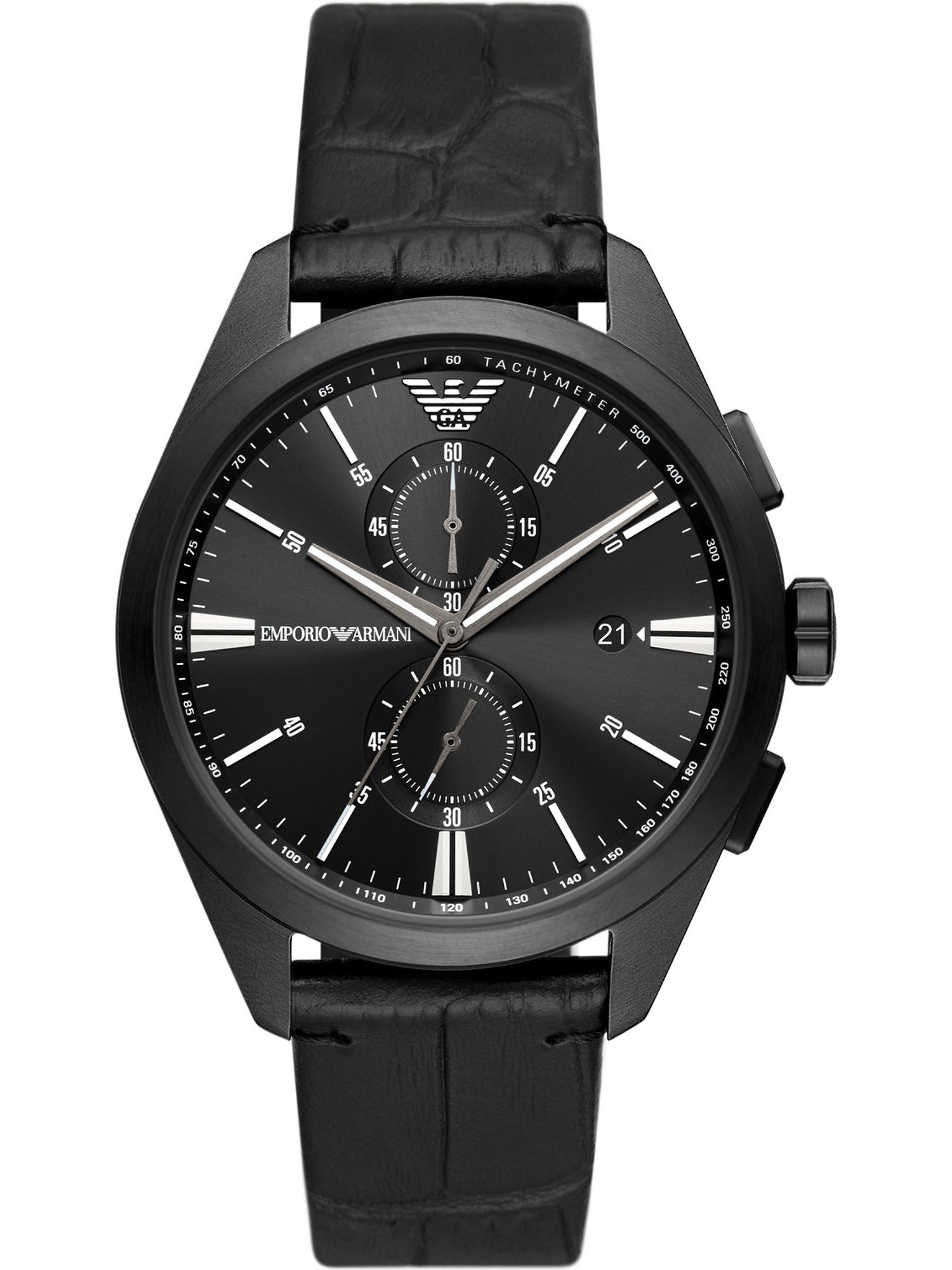 Emporio Armani Chronograph Emporio Armani Herren-Uhren Analog Quarz ...