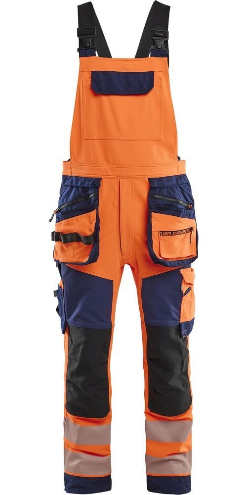 Blåkläder Latzhose High Vis Latzhose 4-Wege-Stretch