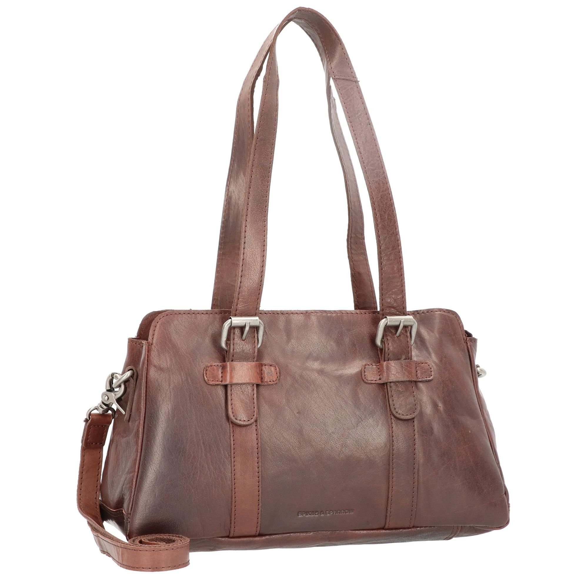 Spikes & Sparrow Schultertasche, Leder günstig online kaufen