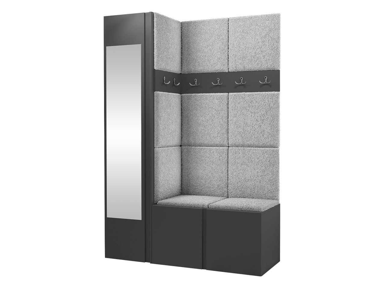 MIRJAN24 Garderoben-Set Orion X, (Komplett-Set, Schuhschrank, günstig online kaufen