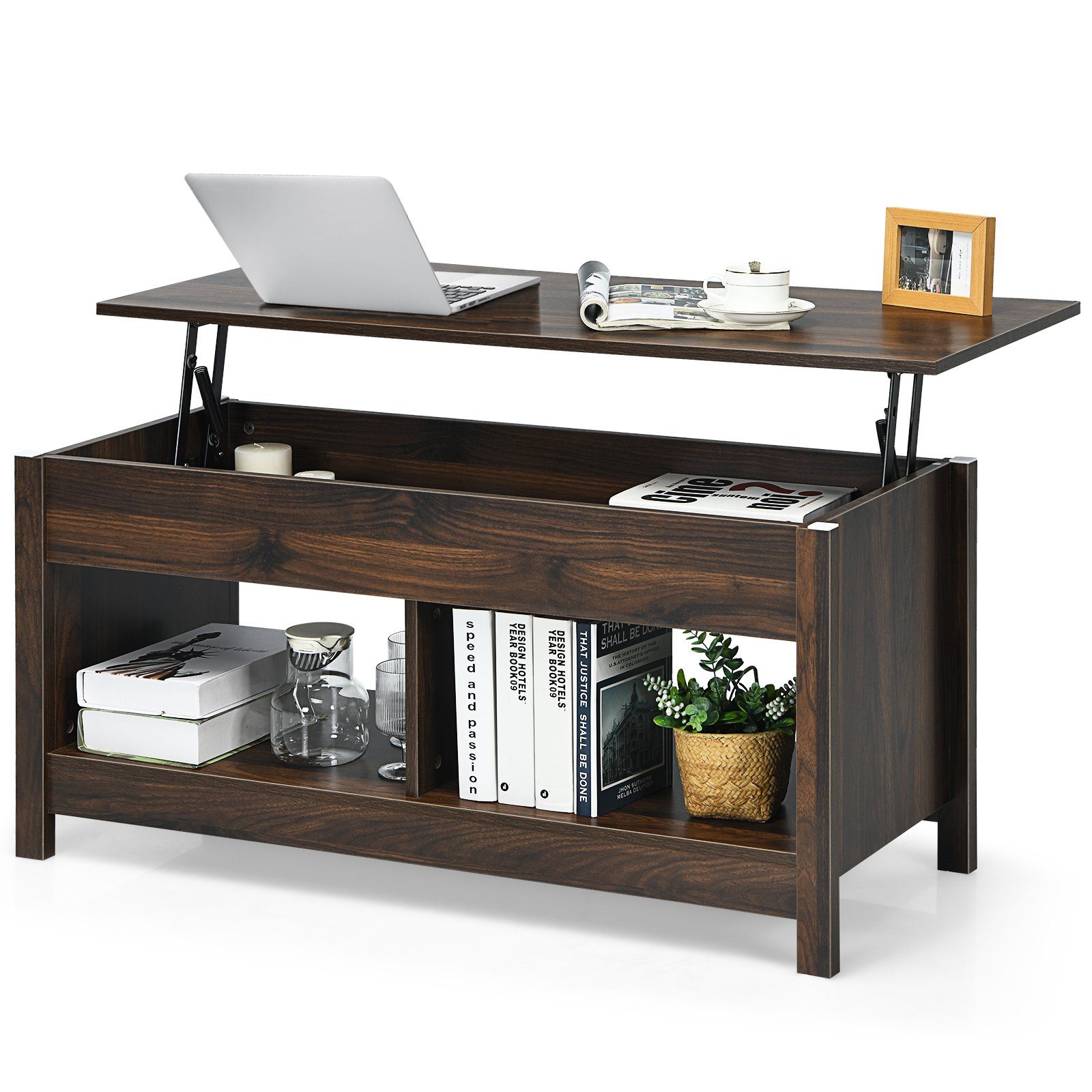 BEISTELLTISCH SOFATISCH KAFFEETISCH von COSTWAY - COSTWAY
