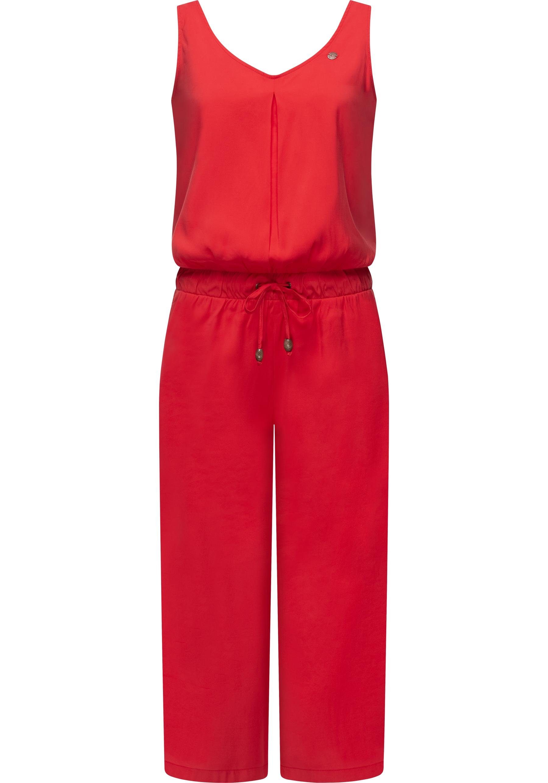 Ragwear Jumpsuit Suky schicker, langer Damen Overall mit Tunnelzug