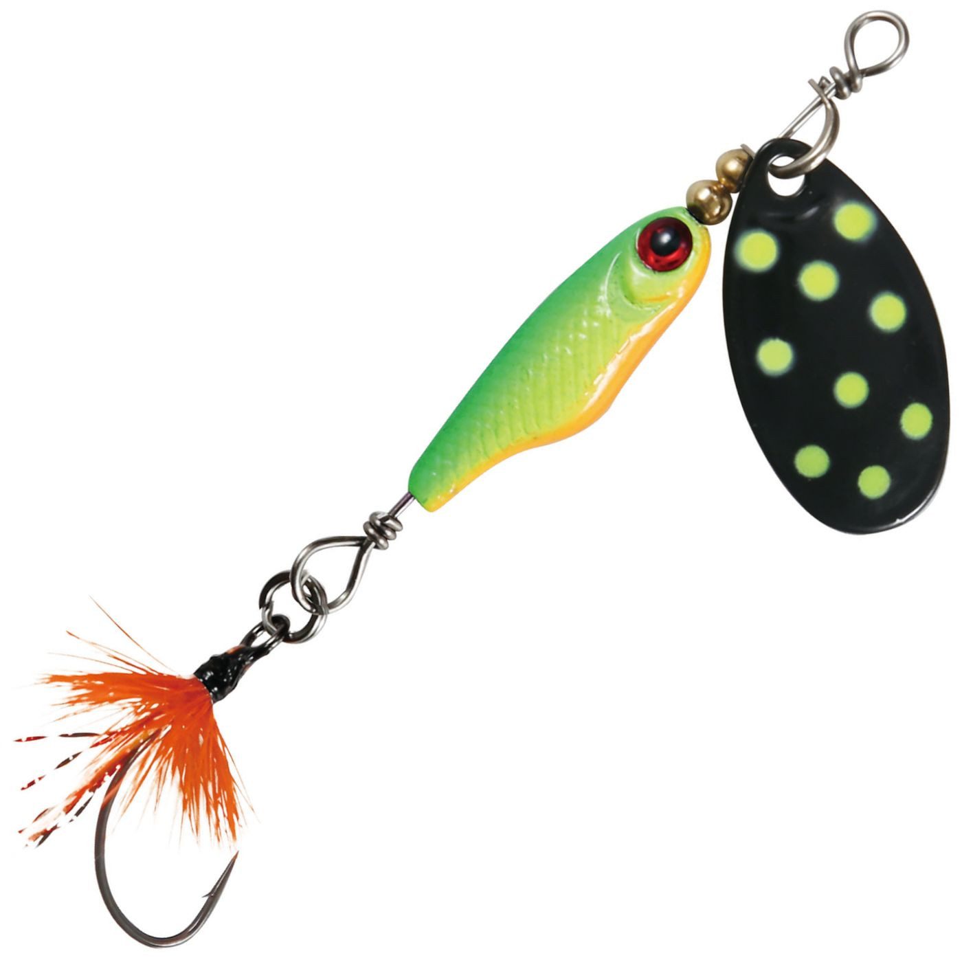 Kunstköder Paladin Spinner Rotor Oli mit Fischkörper 5,6g - Spinnköder
