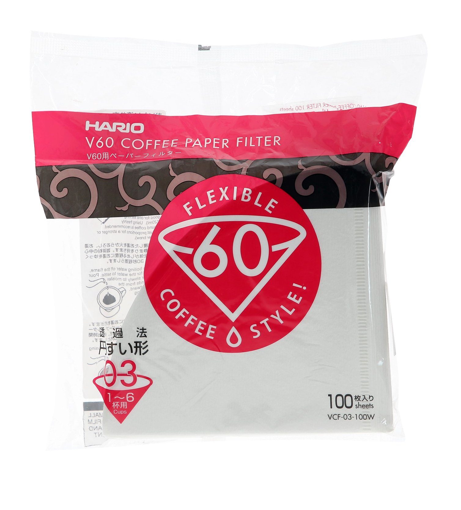 Hario Papierfilter, Papier