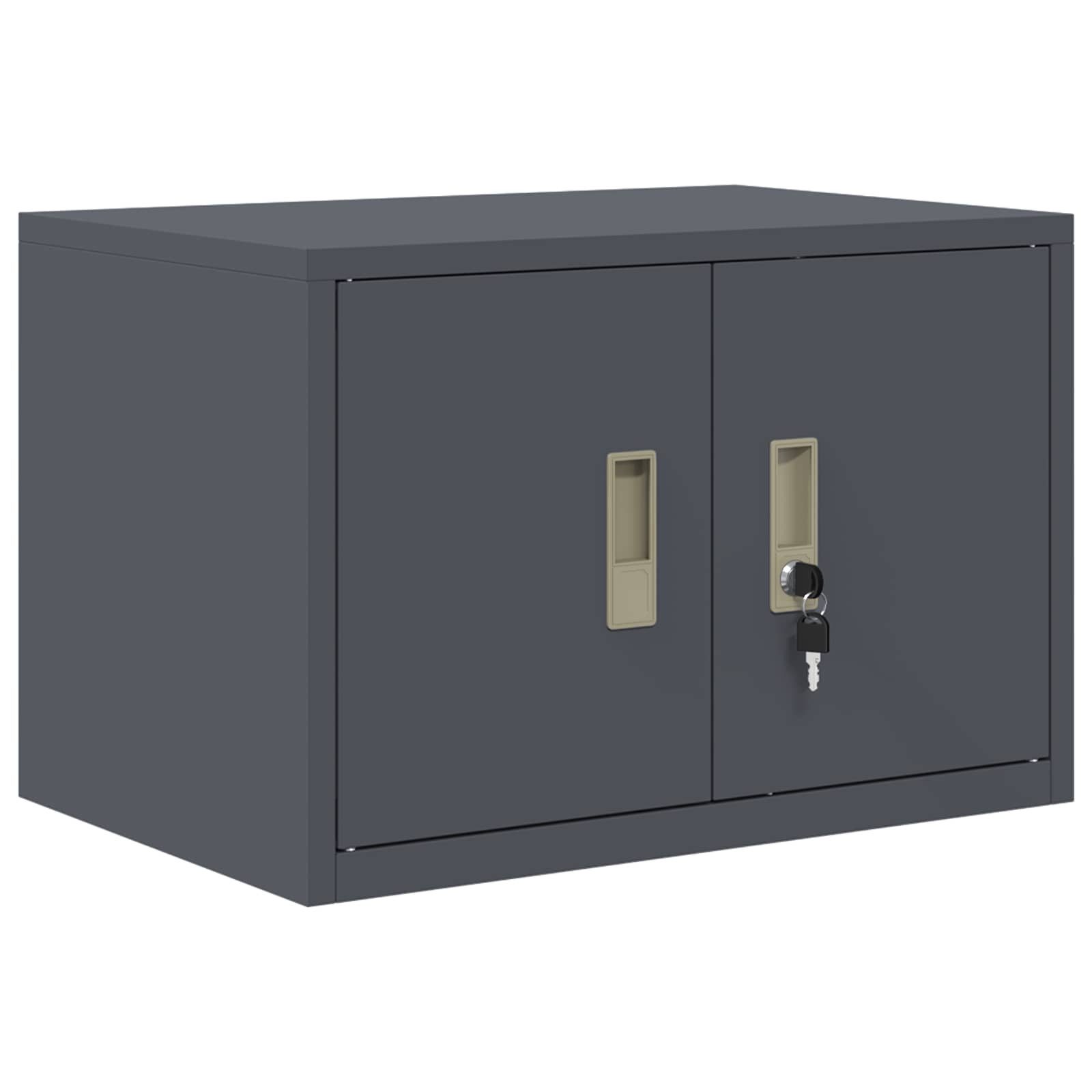 vidaXL Aktenschrank 60 x 40 x 40 cm Aktenschrank Büroschrank abschließbar Aufbewahrungssch