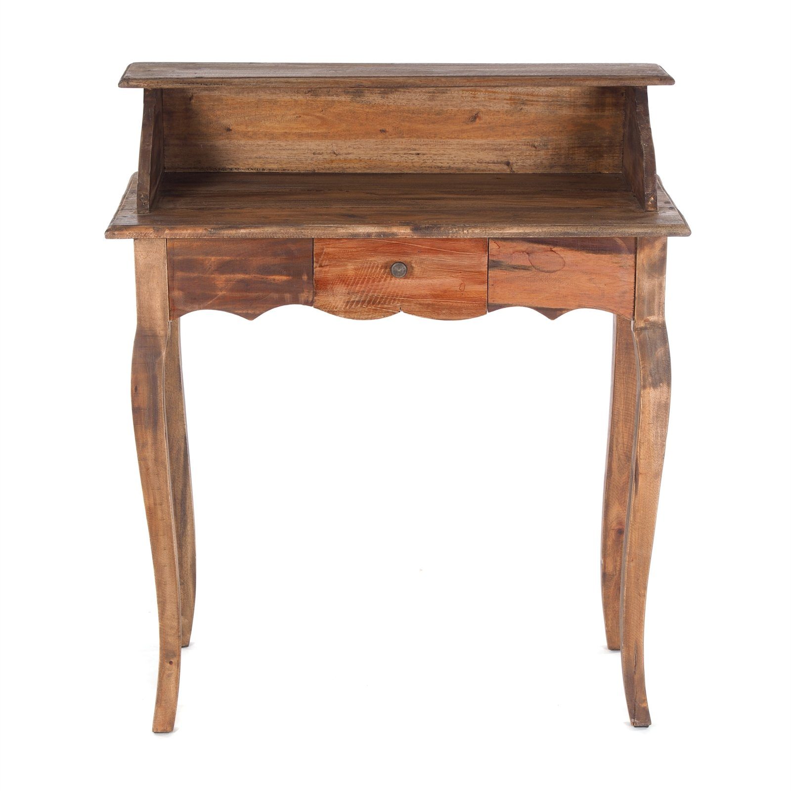 DESIGN DELIGHTS Sekretär VINTAGE MASSIVHOLZ SEKRETÄR NAPOLEON braun, 80x92c günstig online kaufen