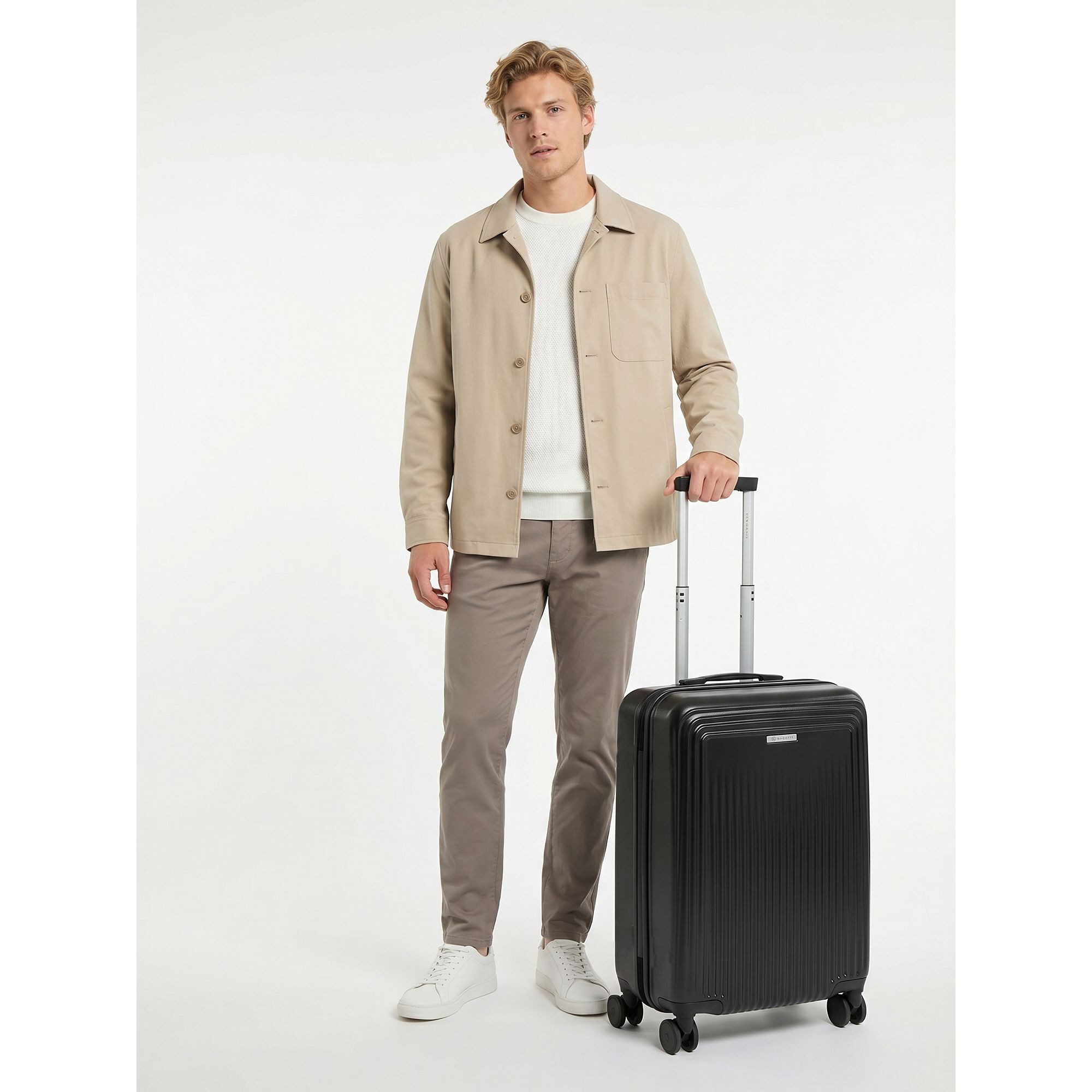 bugatti Handgepäck-Trolley Linea, 4 Rollen, Polycarbonat