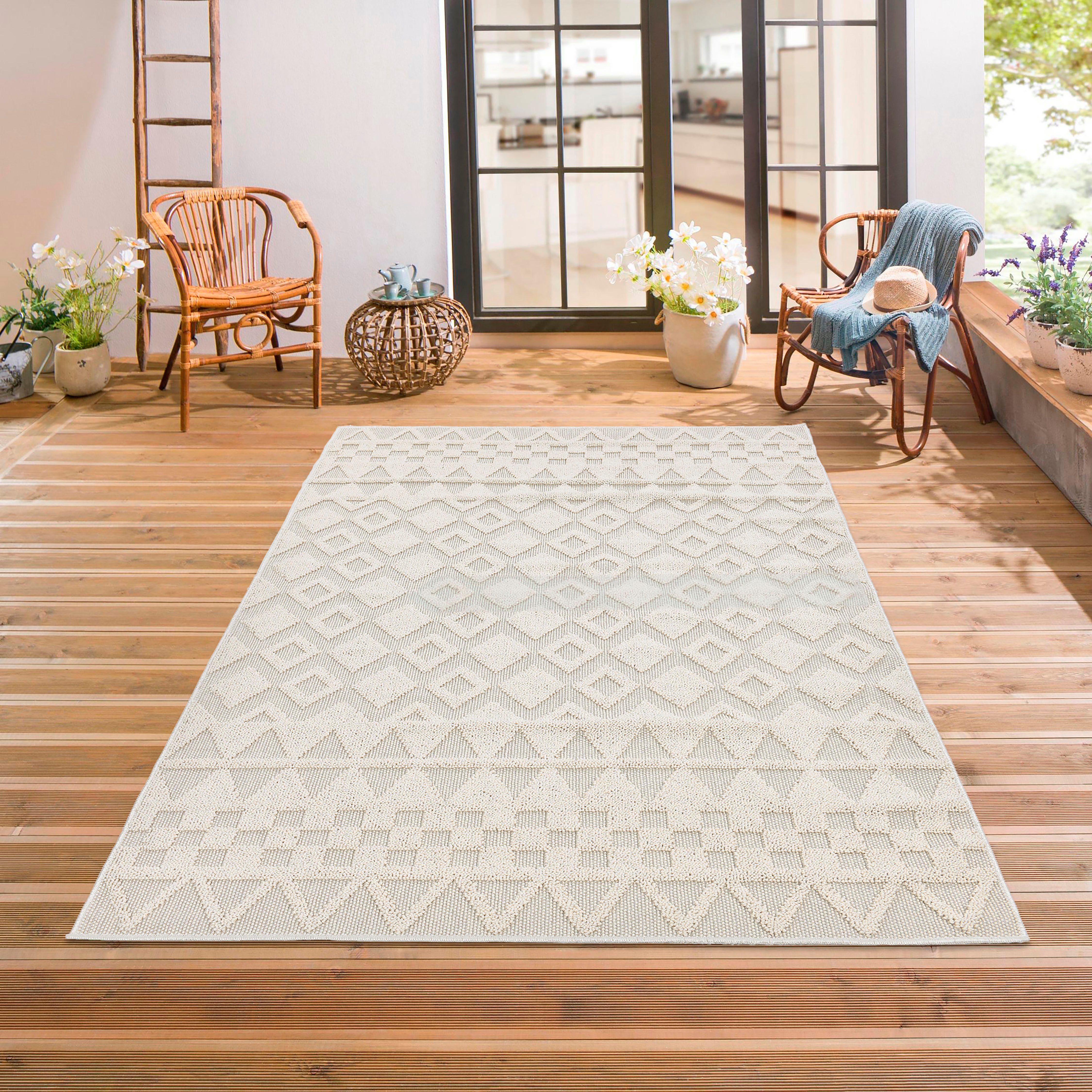 Teppich Juliane Outdoor auch für Küche oder Esszimmer