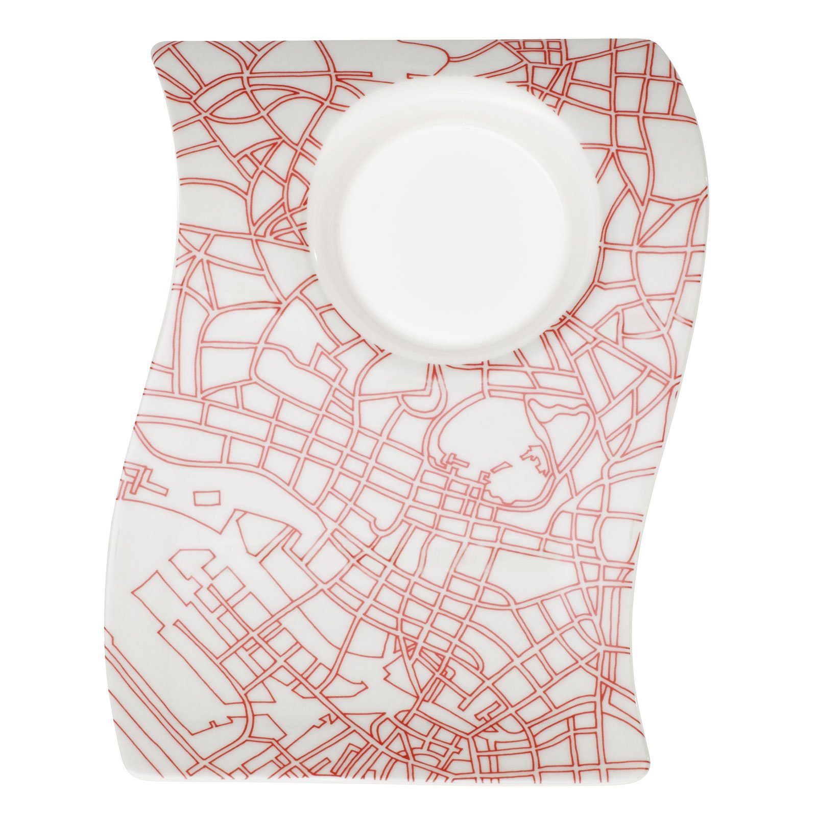 Villeroy & Boch Столовый сервиз NewWave Cafè Tokyo Partyplate (1-tlg), 1 Personen, Premium Porzellan