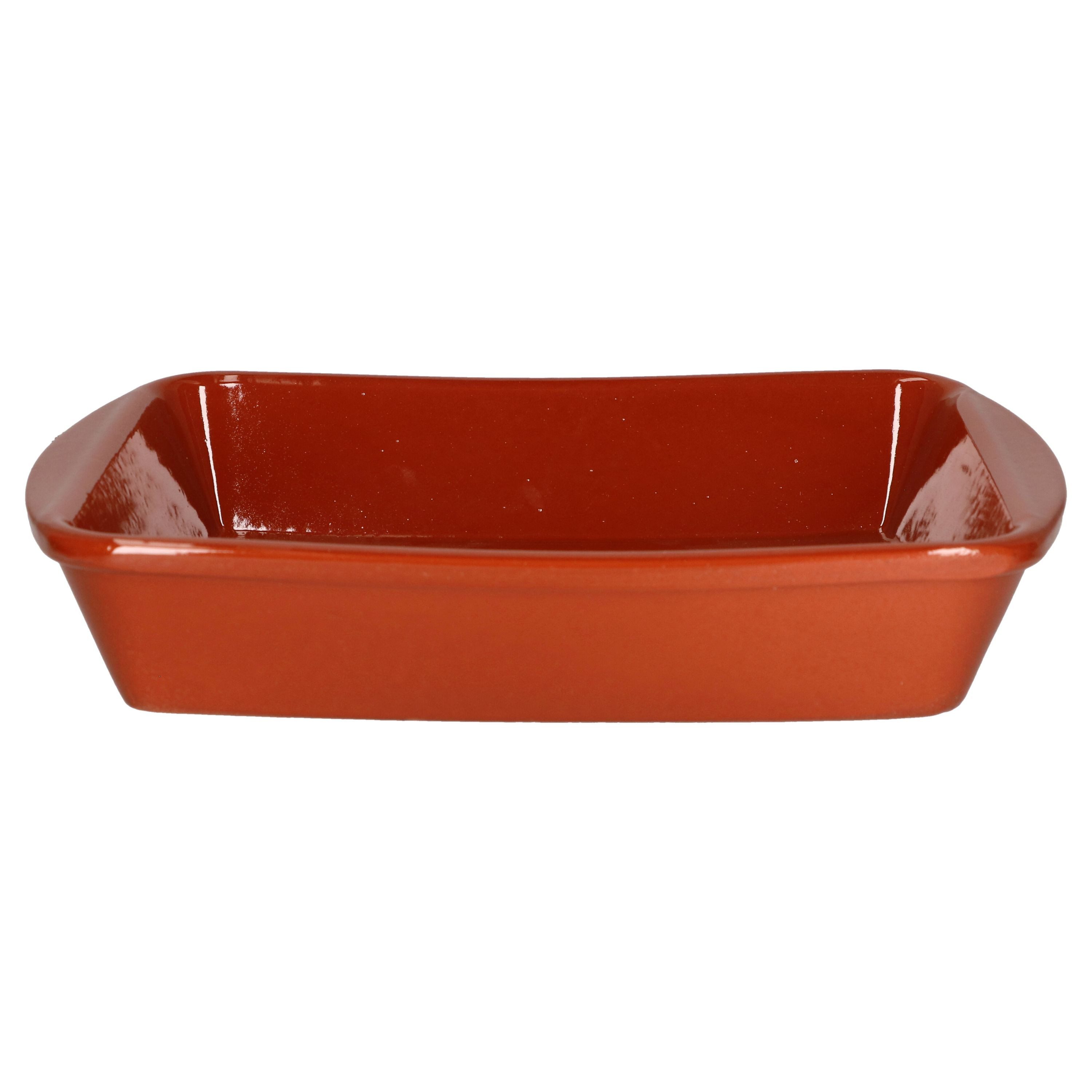 MamboCat Auflaufform 2er Set Auflaufform Ton 26x19cm - 99522, Steingut