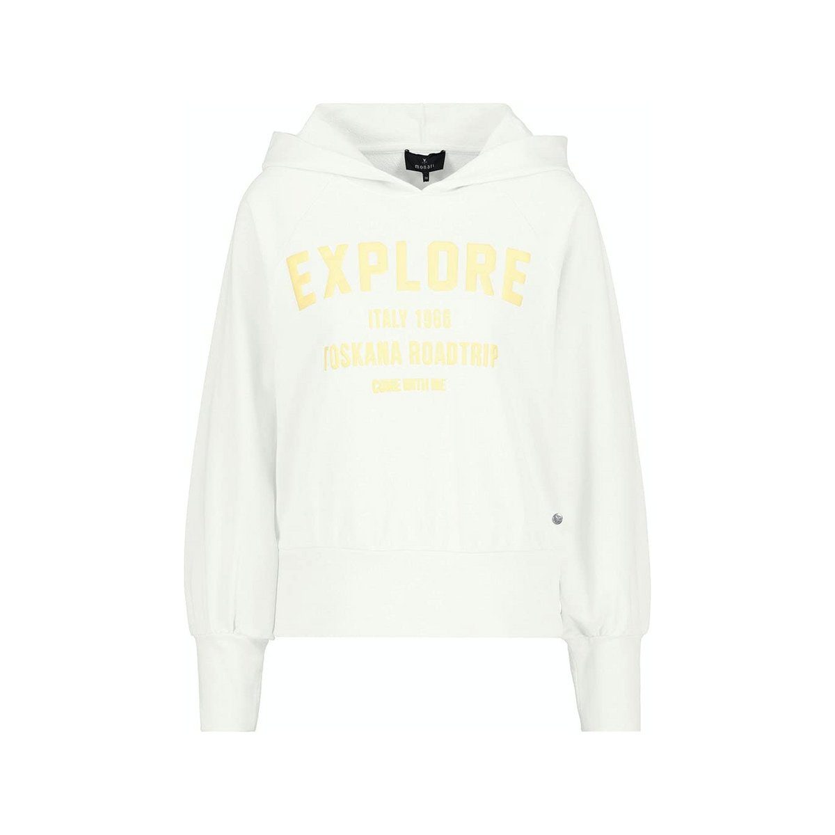 Monari Sweatshirt offwhite regular (1-tlg) 102 off-white