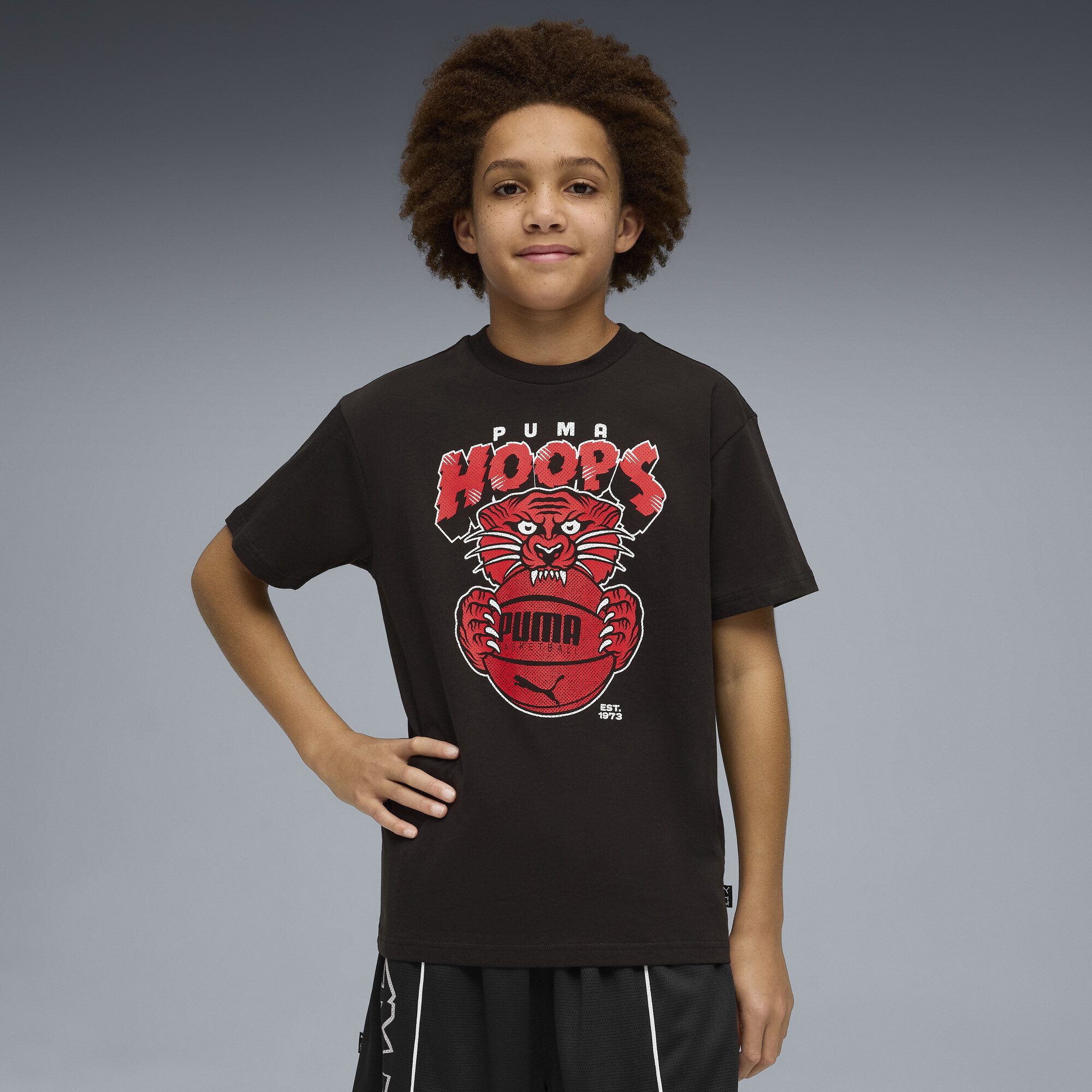PUMA Trainingsshirt Flagrant Foul Relaxed Basketball-T-Shirt Jungen