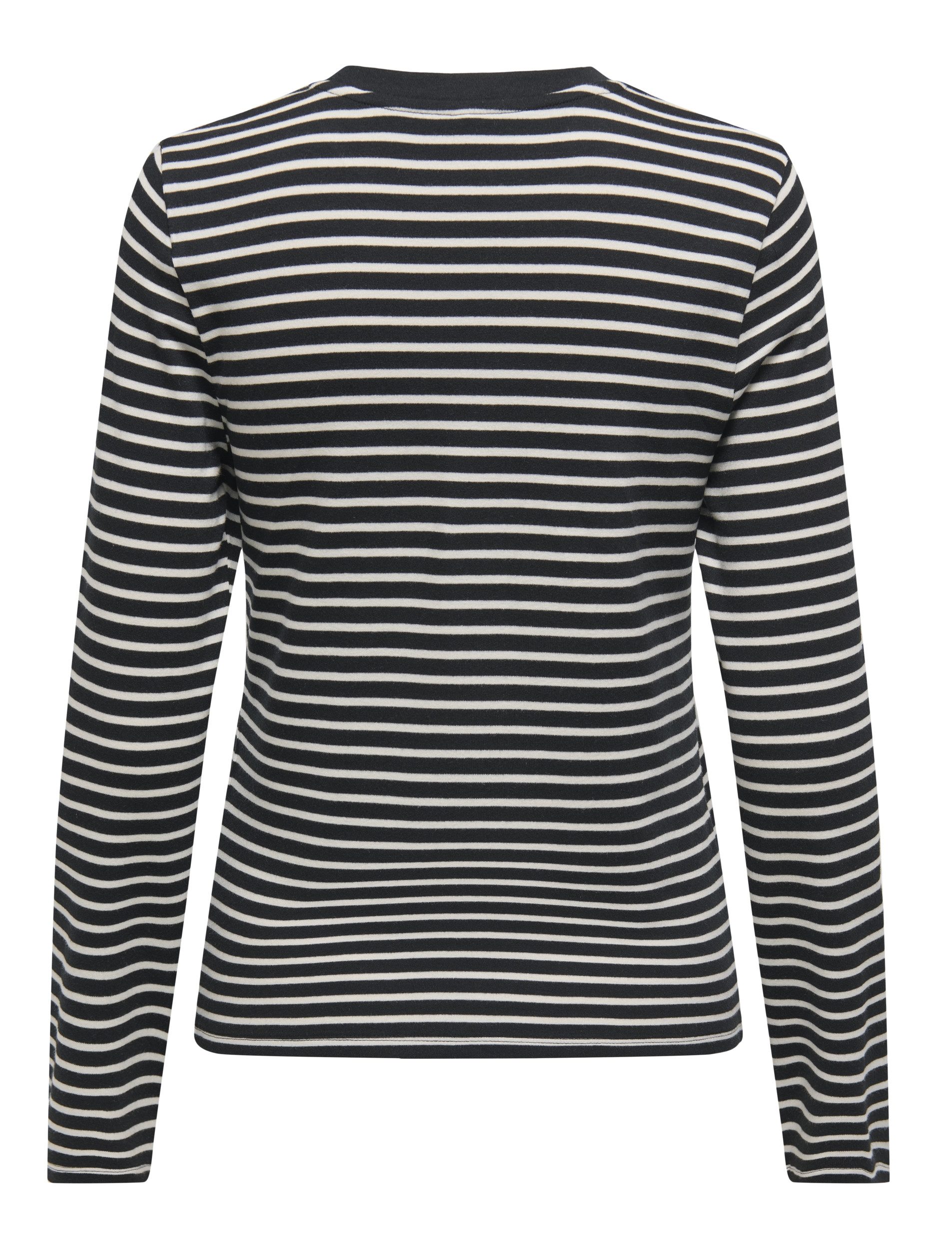 ONLY Blusenshirt ONLLYON L/S O-NECK TOP günstig online kaufen