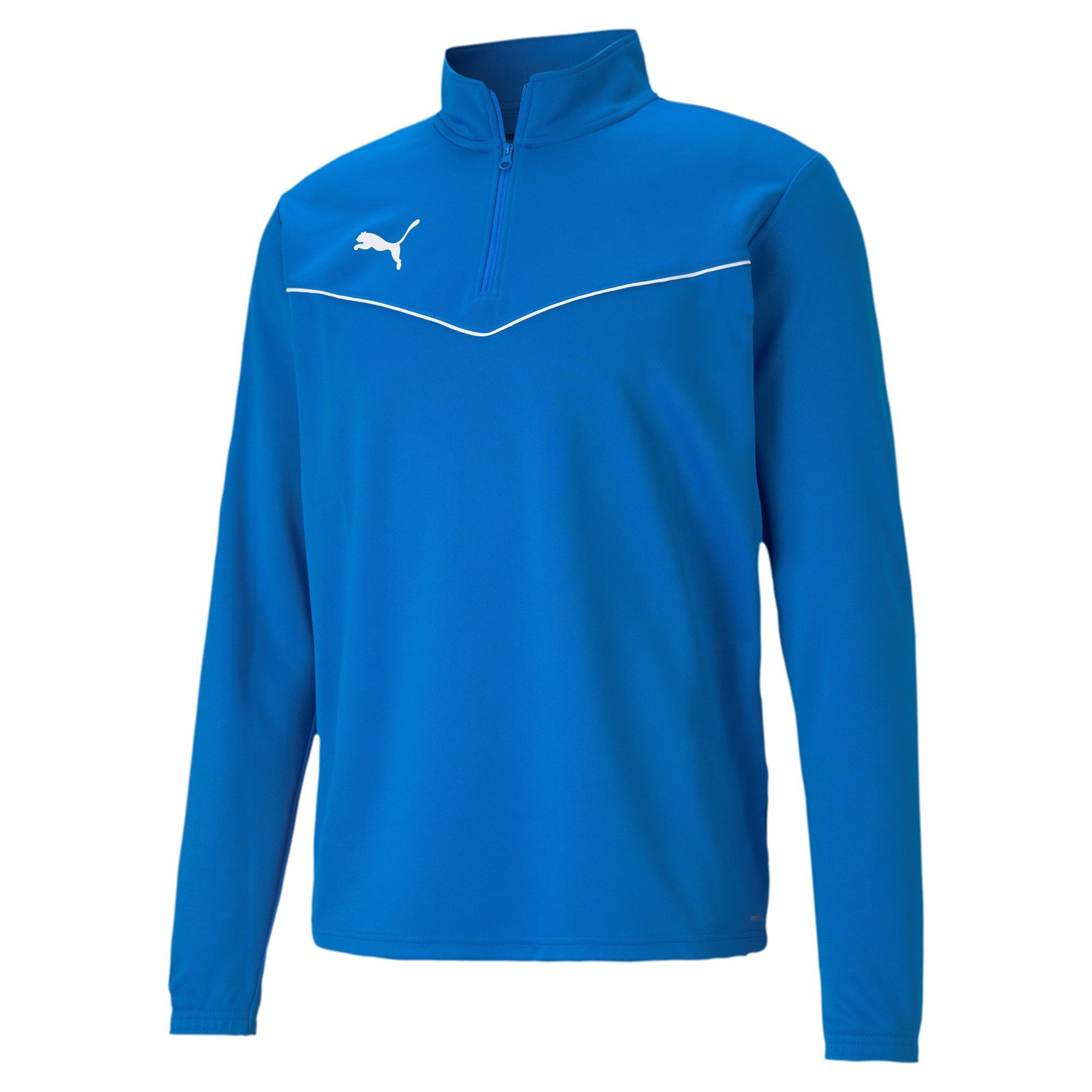 PUMA Fleecepullover Puma Herren Trainingstop teamRISE 1/4 Zip Top 657394