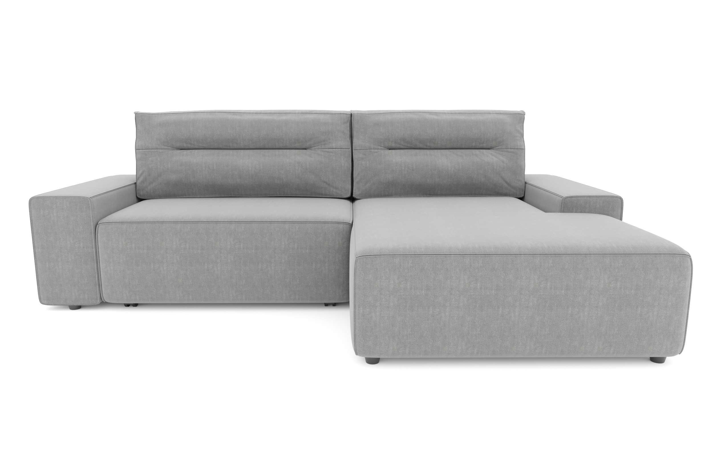 Emanuel, Bettfunktion links Bettkasten, wahlweise Design Modern bestellbar, mit L-Form, Ecksofa Stylefy oder mane und Eckcouch, rechts