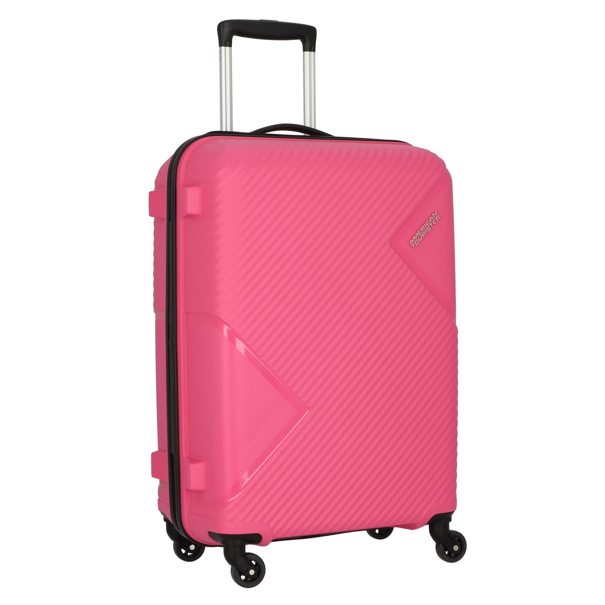 Tourister® Hartschalen-Trolley American at zakk, 4 pink Polypropylen Rollen,