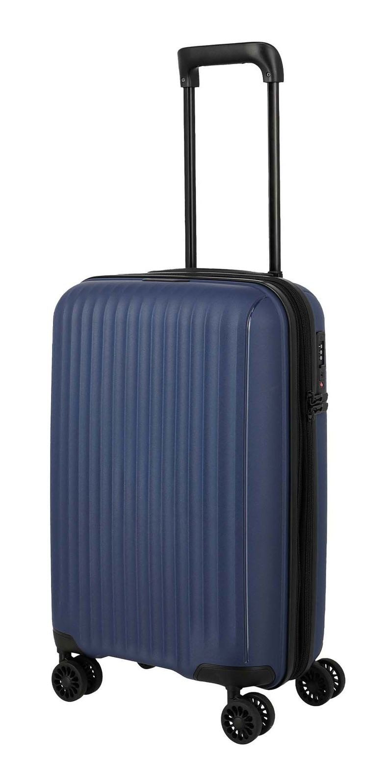 travelite Hartschalen-Trolley 4W Cabin Trolley, 4 Rollen