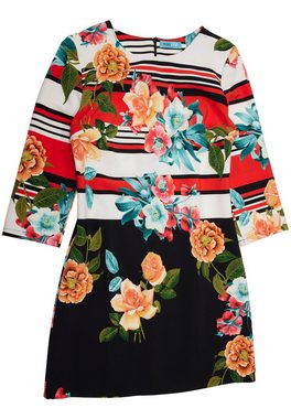 Tooche Minikleid Flowerpower Geblümtes Kleid für jede Gelegenheit