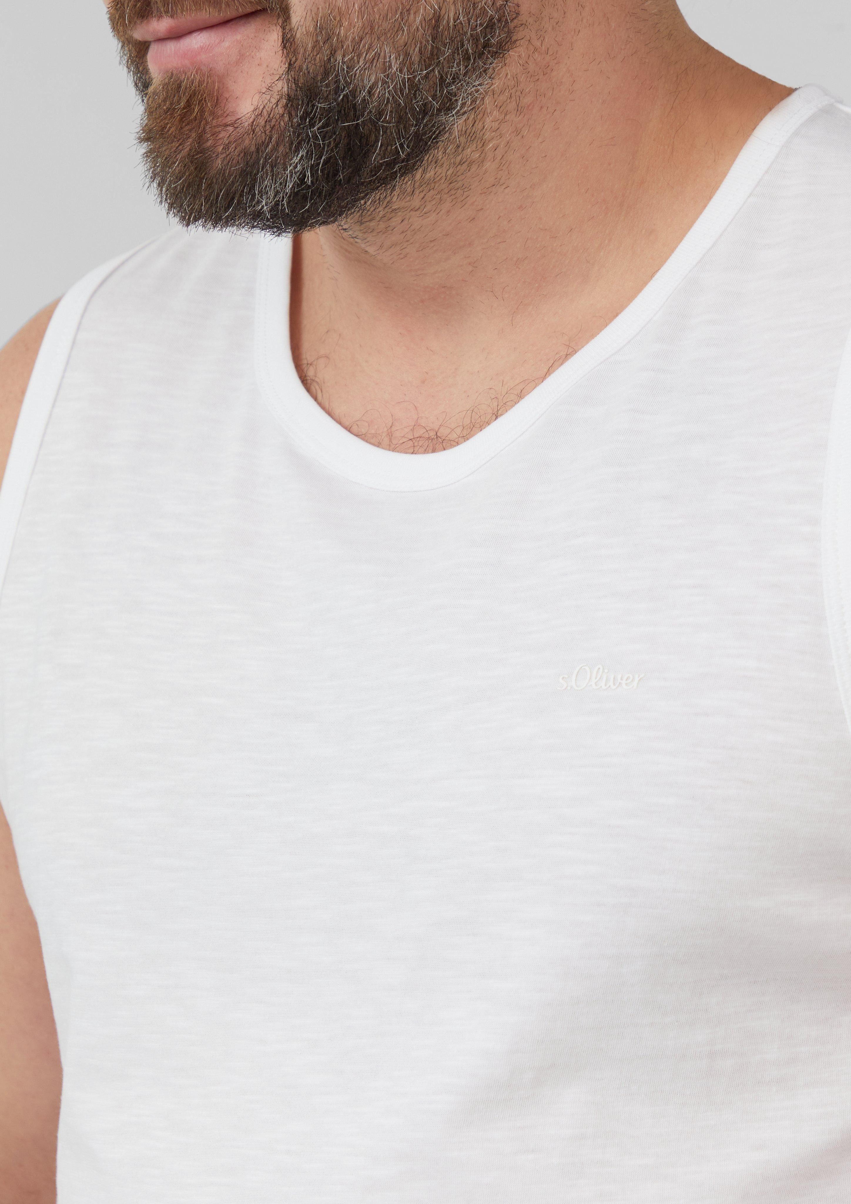 s.Oliver Tanktop aus Baumwolle günstig online kaufen