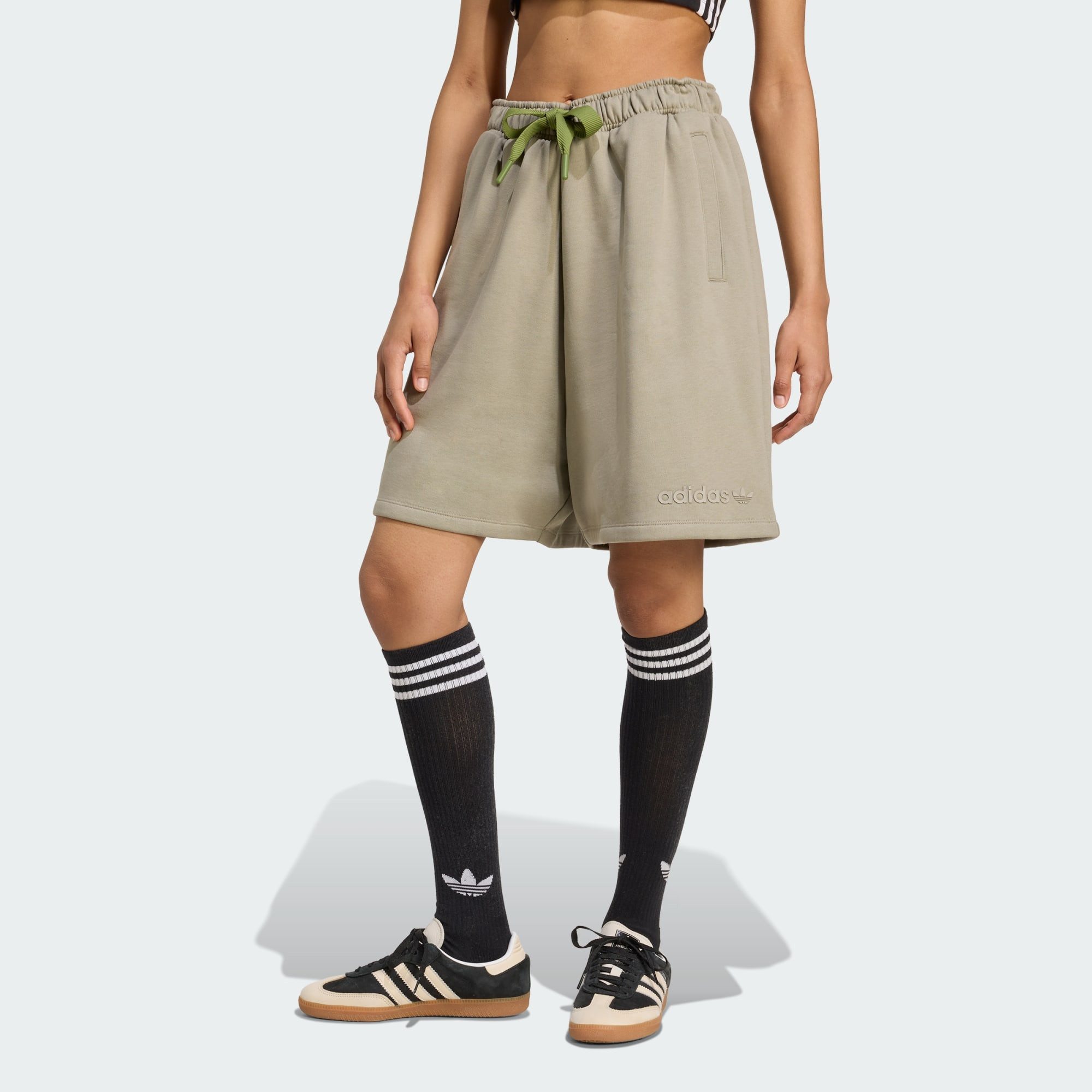 adidas Originals Шорты ESSENTIALS LINEAR OVERSIZED SHORTS (1-tlg)