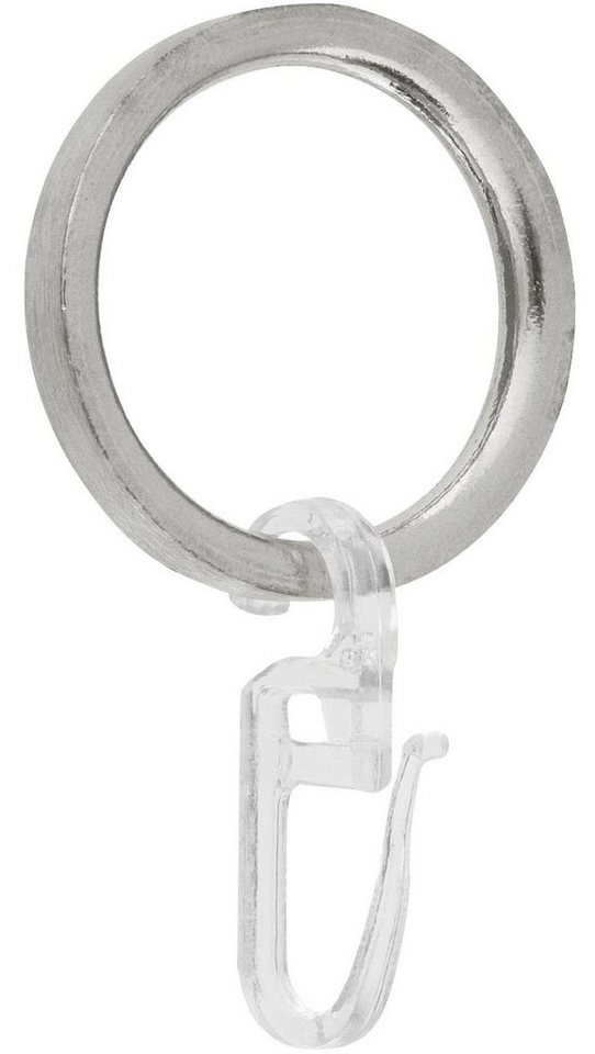 Haken, Ring 20mm, einfache Montage Gardinenring mit GARESA, Durchmesser bis für (10-St),