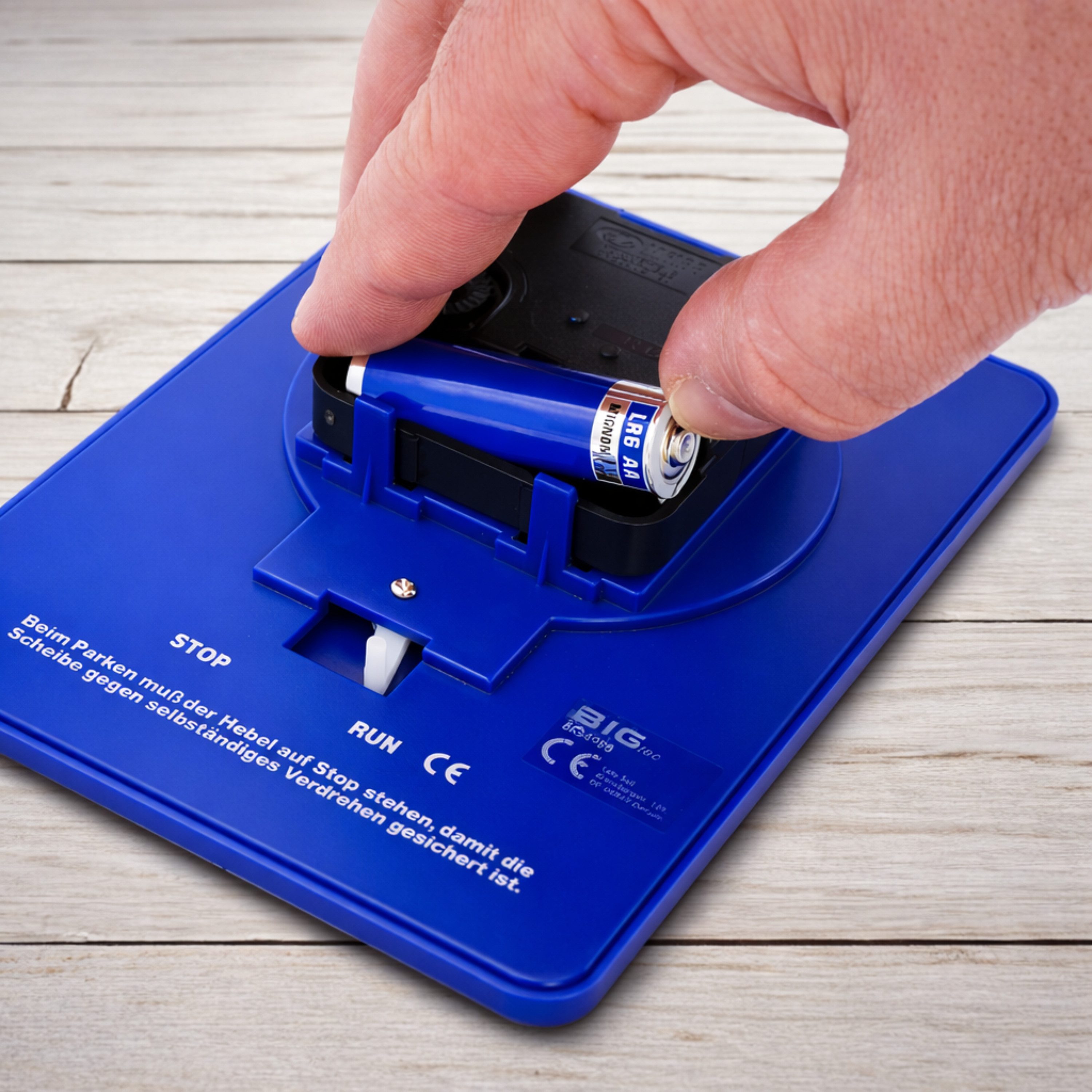 StellarLuma Parkscheibe Elektronische Parkscheibe Automatisch Mitlaufend Batterie Parkuhr (batteriebetriebene Parkscheibe (wird ohne Batterie geliefert), Parksc – Bild 5 von 5