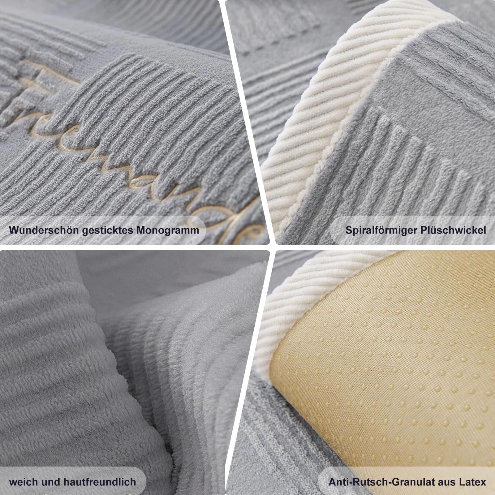 Bellaro Life Sofaschoner Rutschfester Sofa-Schutz: 1-4-Sitzer, L-Form Ecksofa, Haustiergeeignet