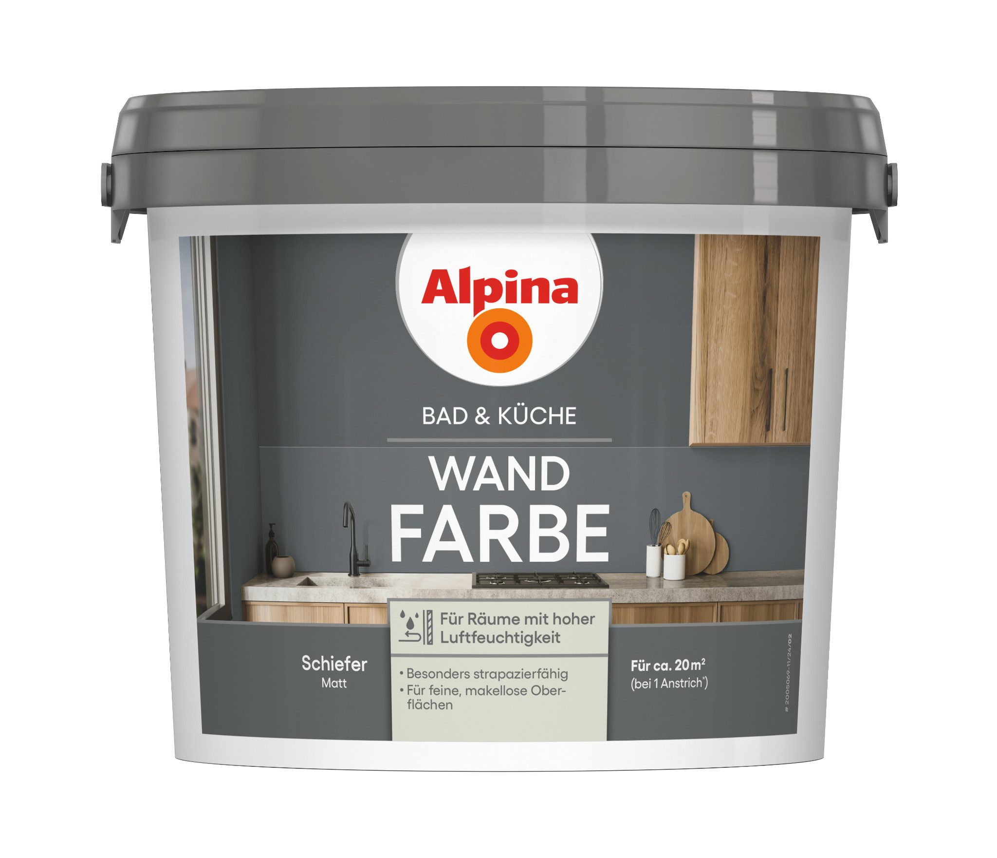 Alpina Wandfarbe Alpina Bad & Küche Wand-Farbe