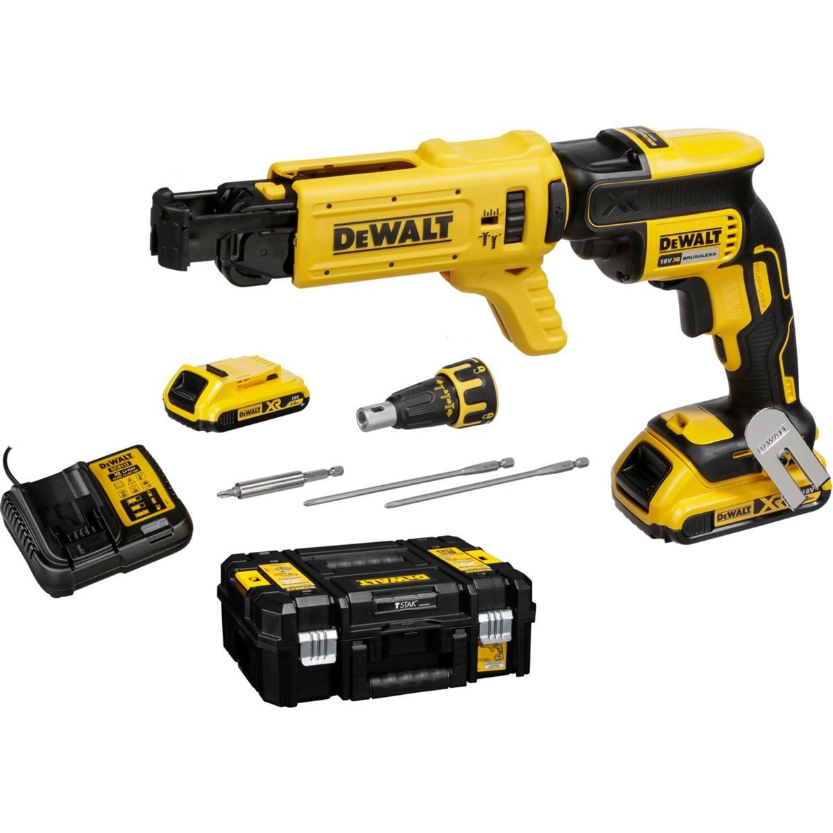 DeWalt Bohrschrauber DCF620D2K-QW Akku-Schnellbauschr.-Set, 18V günstig online kaufen