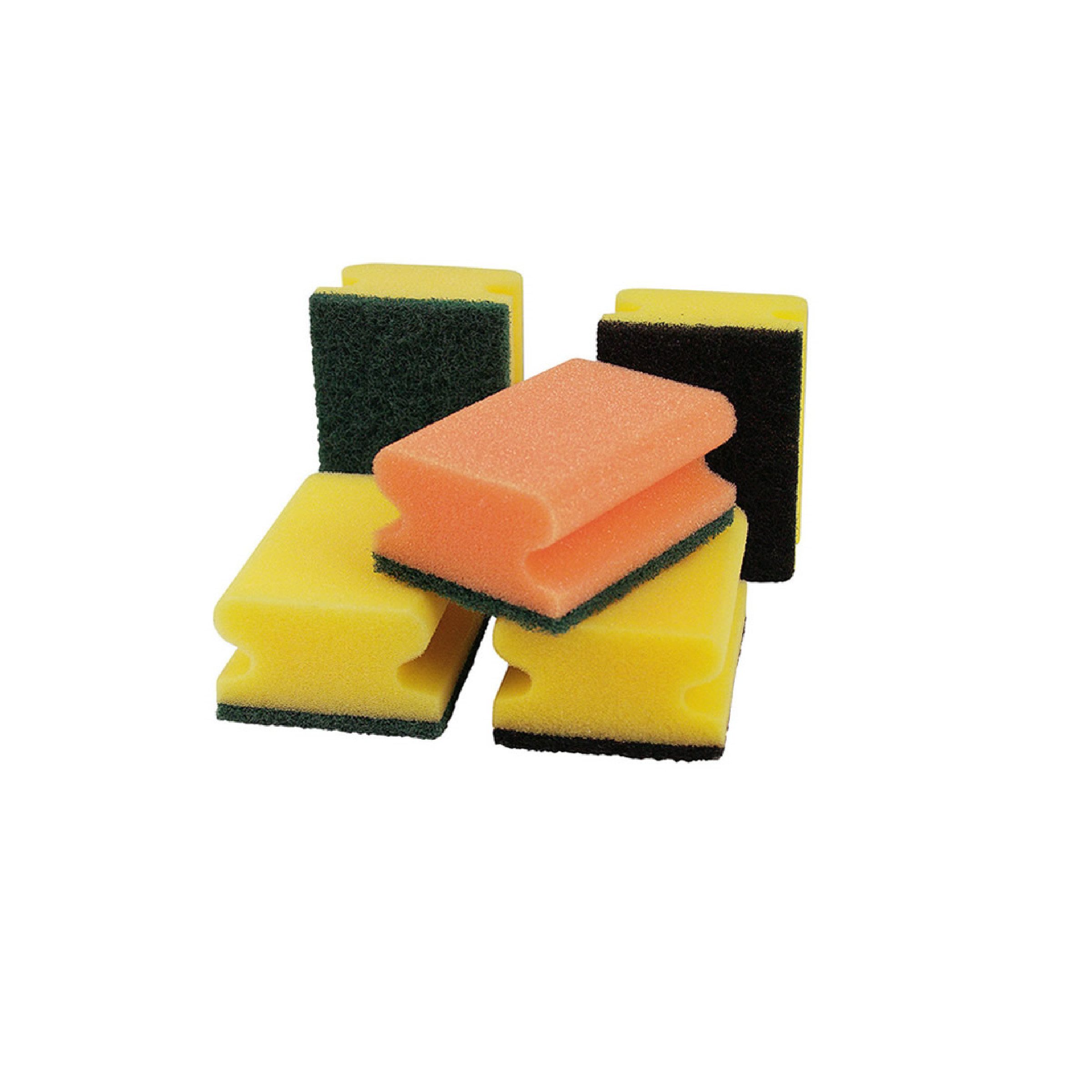 Sito Schwamm Pad-Schwamm Vlies 7 x 9,5 cm mit Griffleiste