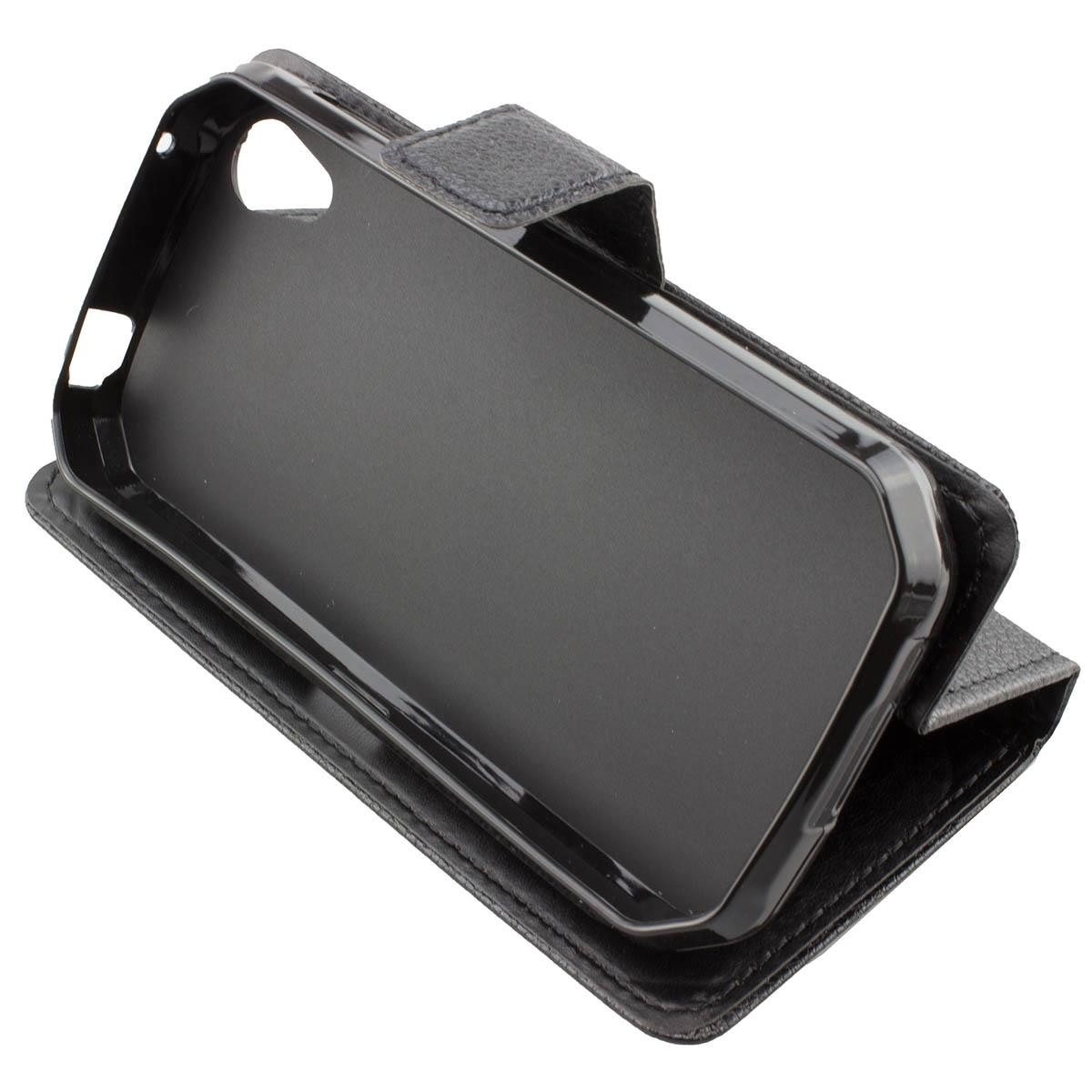 Handytasche caseroxx Handytasche Bookstyle-Case für Cat S41, schwarz
