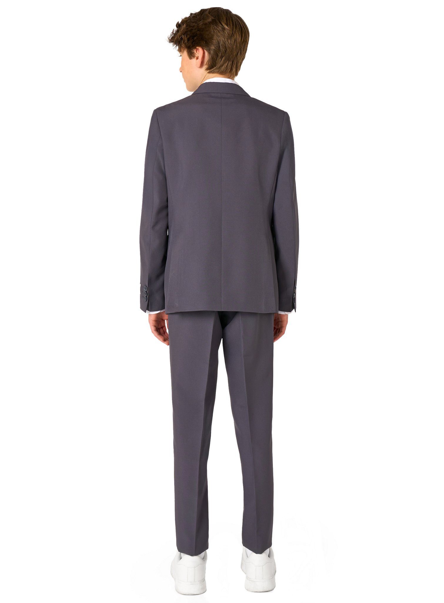 Opposuits Partyanzug Charcool Anzug für Jugendliche, Cool und klassisch in Dunkelgrau!