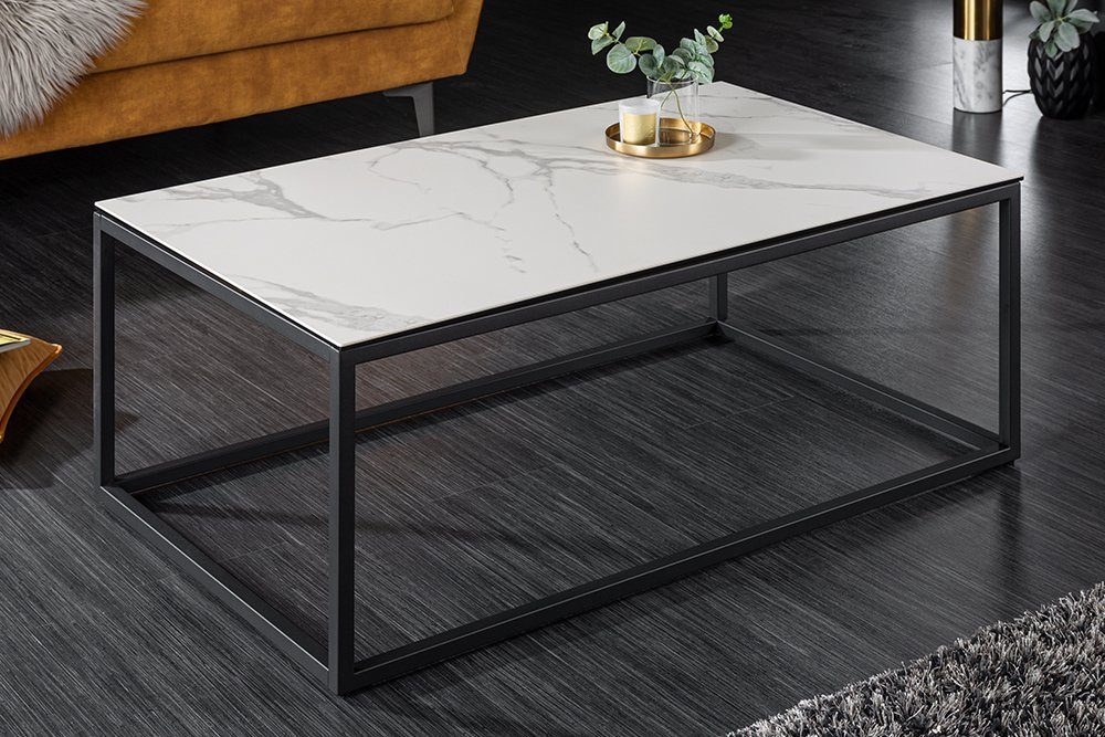 riess-ambiente Couchtisch SYMBIOSE 100cm weiß / günstig online kaufen