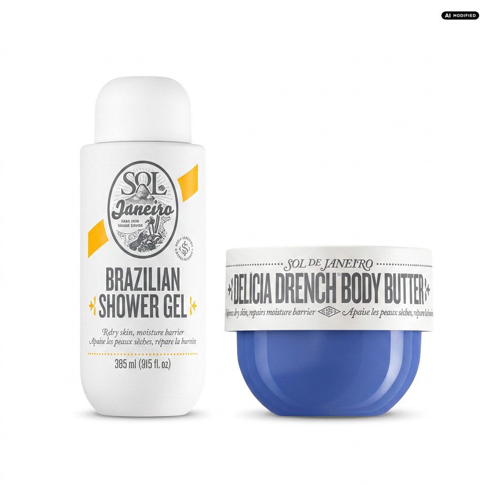 Sol de Janeiro Duschgel Sol de Janeiro Dusch & Pflege Duo, Duschgel und Body Butter für gepflegte Haut