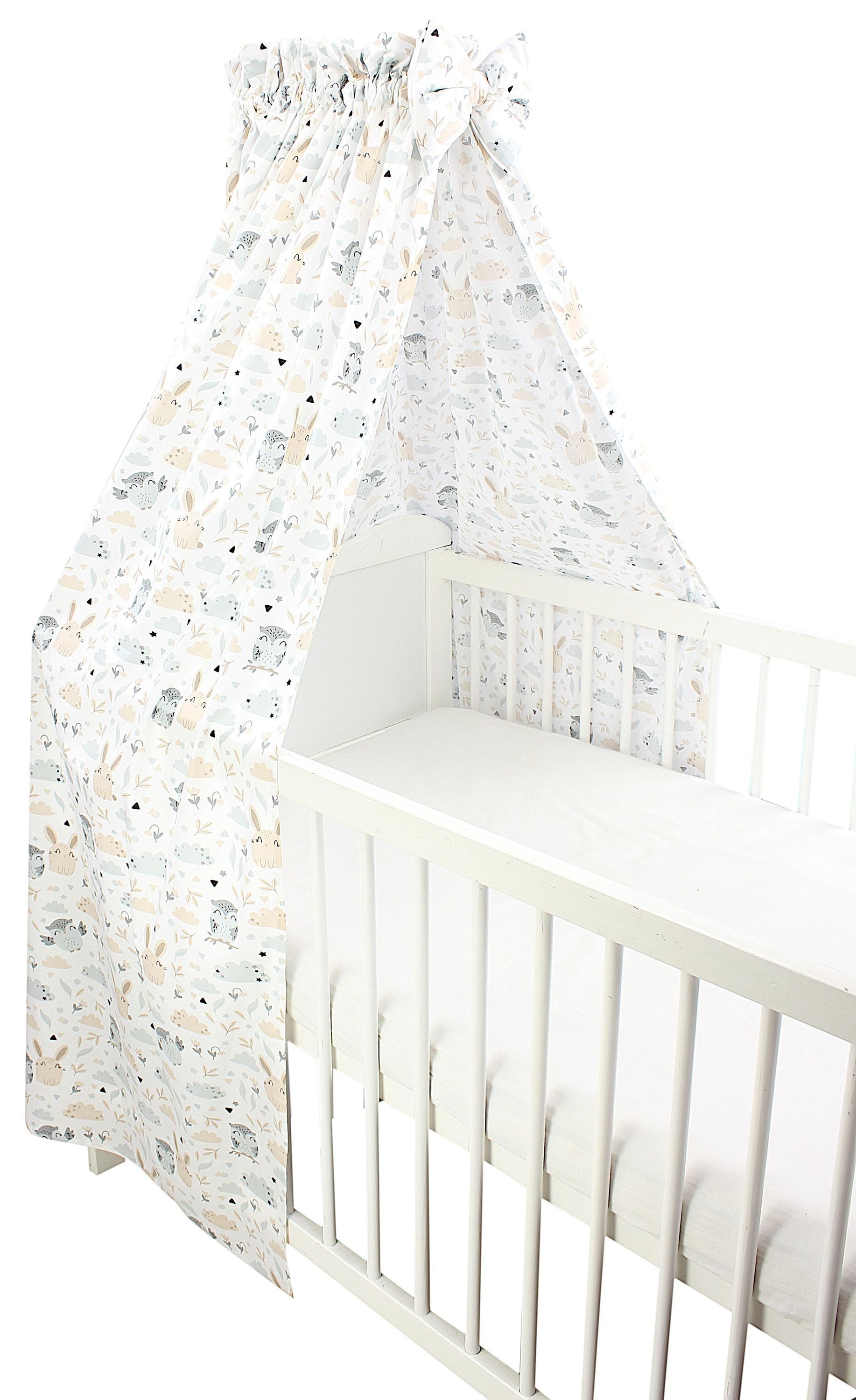 TupTam Betthimmel TupTam Babybett Himmel mit Schleifchen