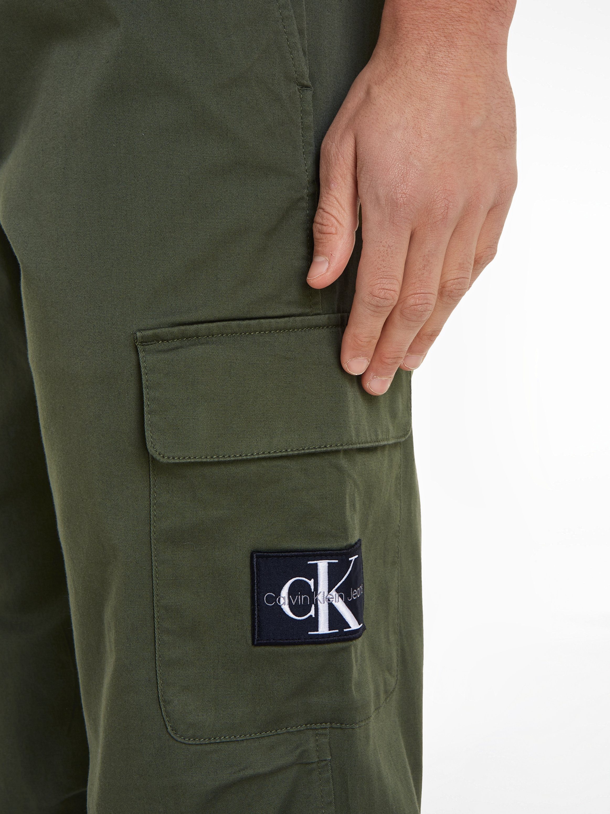Calvin Klein Jeans Cargohose ESSENTIAL PANT khaki CARGO REGULAR