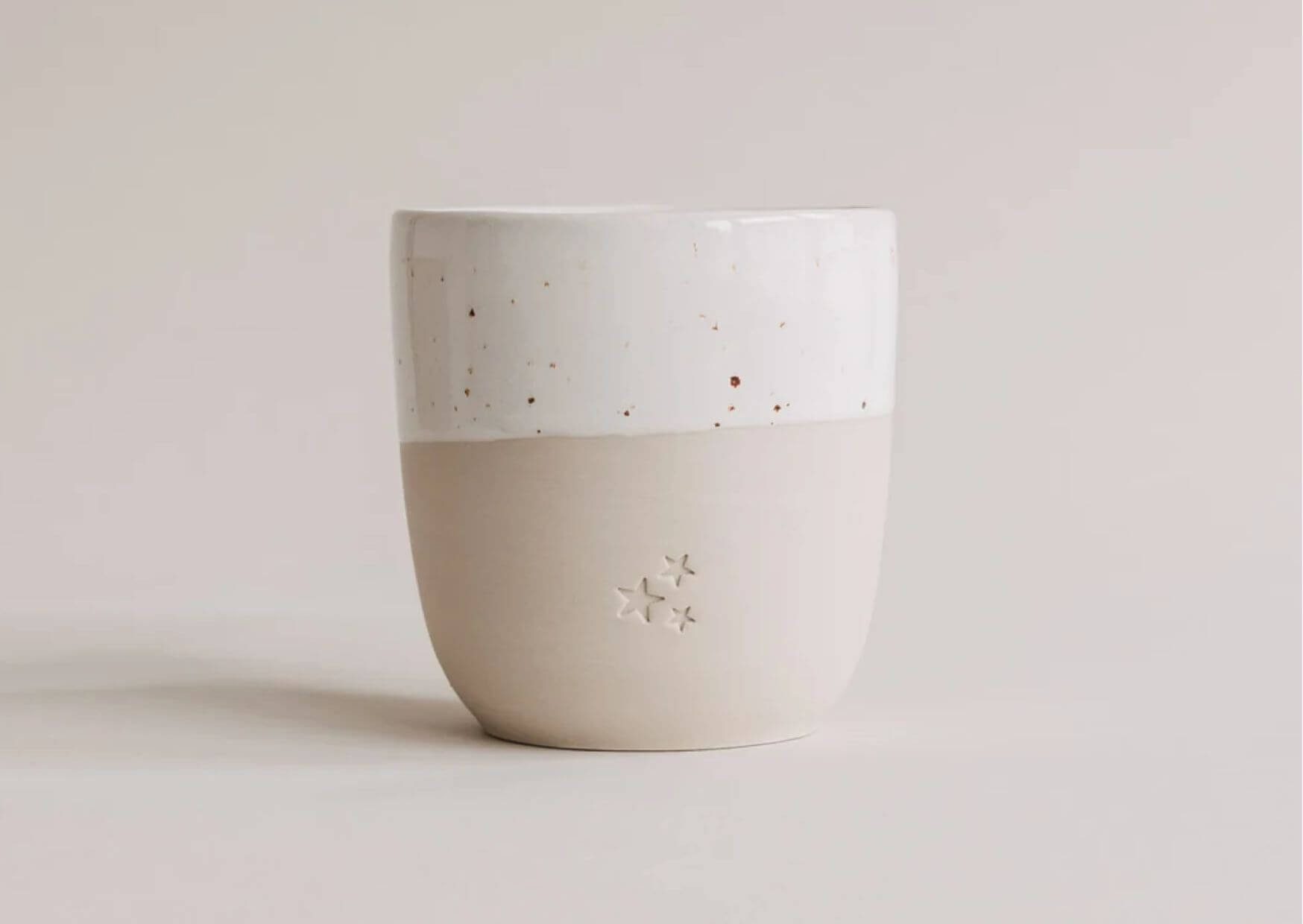 Eulenschnitt Tasse Becher Sterne