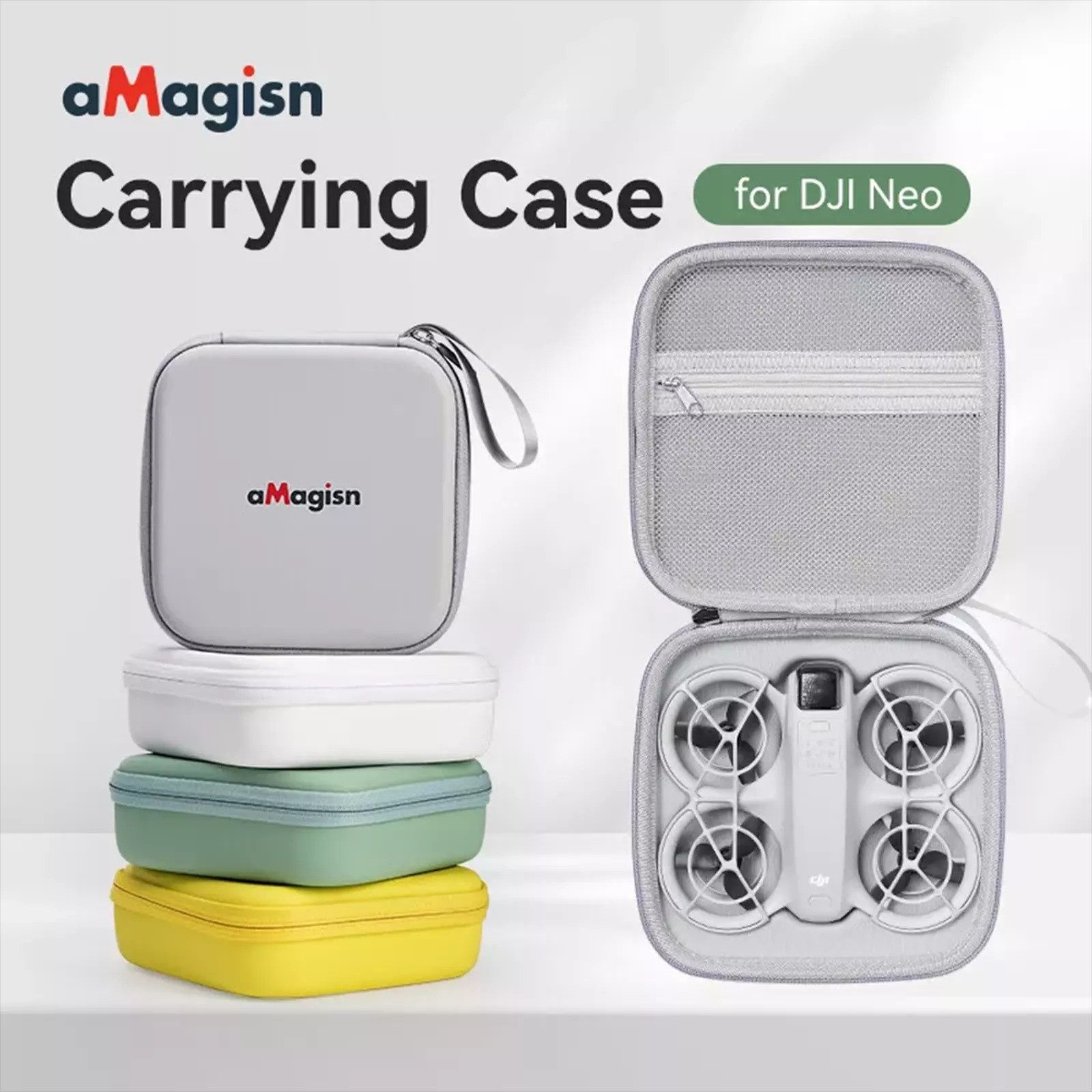 aMagisn Drohnen-Tasche Koffer für DJI Neo Waterproof Travel Portable Protective Handtasche