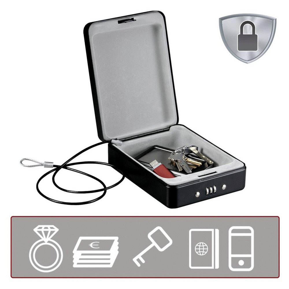 Master Lock Tresor Master Lock P49013 P005CEURBLKHRO Tresor Zahlenschloss