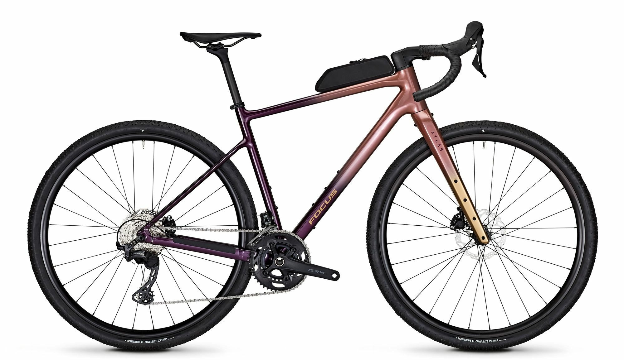 Focus Gravelbike Gravelbike ATLAS 6.9 Mauve / Dreamviolet 28" Diamant, 24 Gang Shimano Shimano GRX 820, 12-speed Schaltwerk