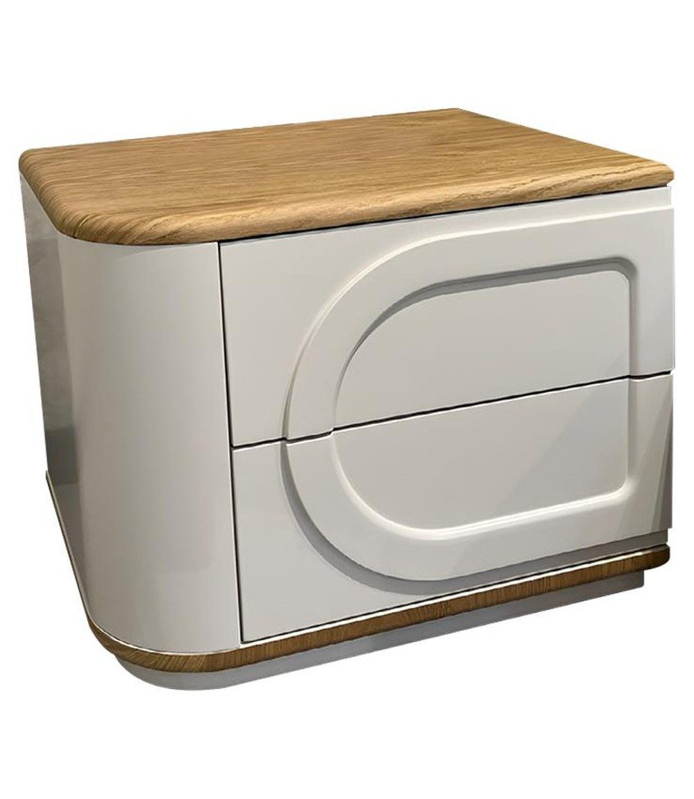 JVmoebel Nachttisch Eleganter Tisch mit Stauraum in Holzoptik