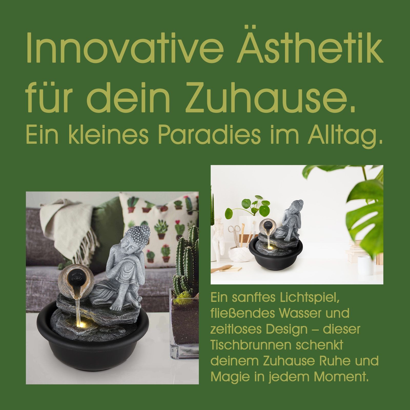 bmf-versand Zimmerbrunnen Zimmerbrunnen mit Beleuchtung und günstig online kaufen