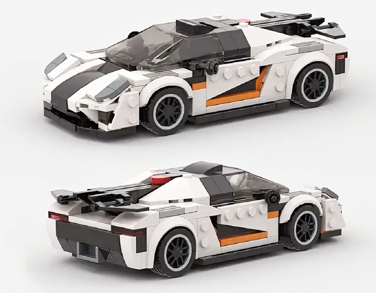 Mould King Mould King 27081 Speed Champion Koenigsegg One:1 394 Teile Konstruktions-Spielset, (394 St)