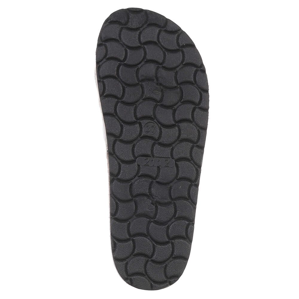 Ital-Design Stylische Sandalen mit Komfort und Eleganz Pantolette (89322705) Flach Pantoletten in Schwarz