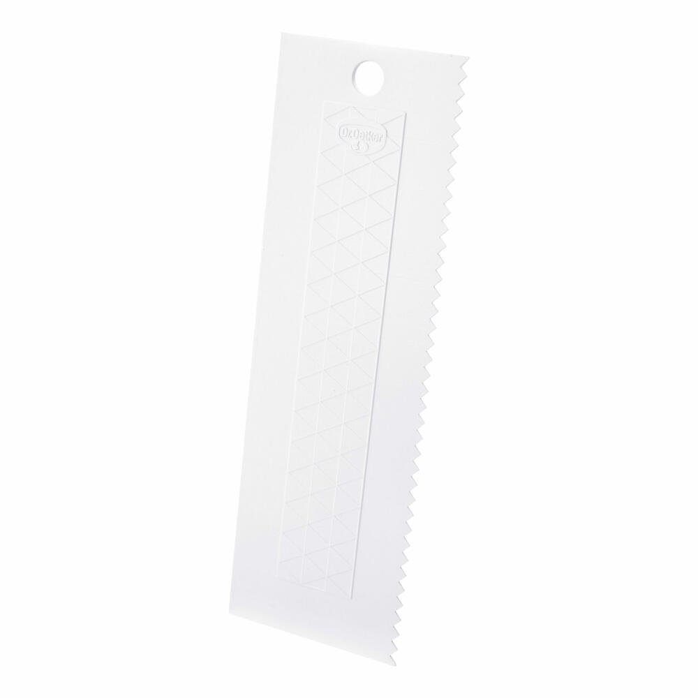 Dr. Oetker Küchenhelfer Streichpalette Classic Tortenglätter 23 x 7 cm