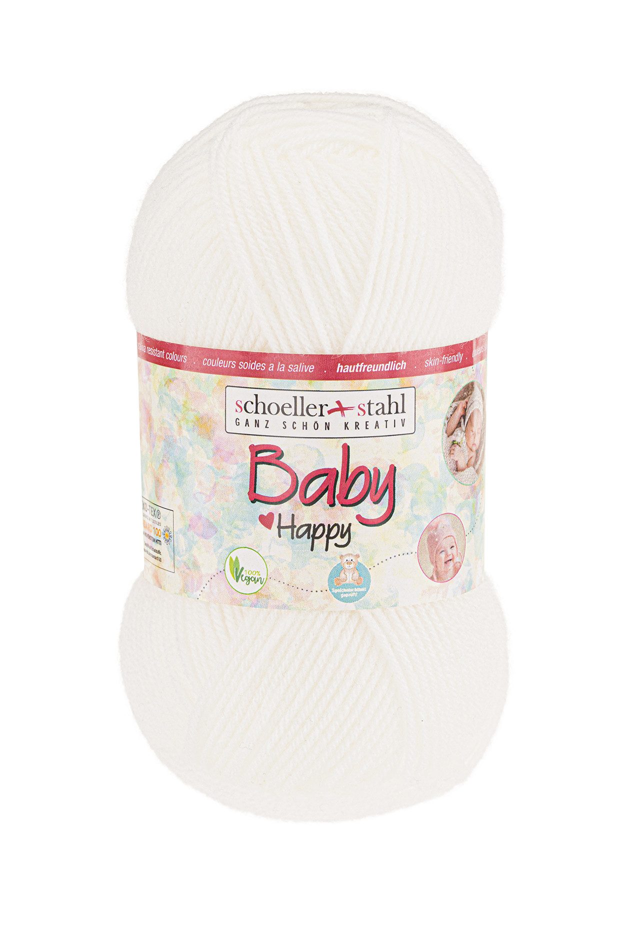 Schoeller + Stahl Baby Happy Häkelwolle, 185 m, weich und pflegeleicht