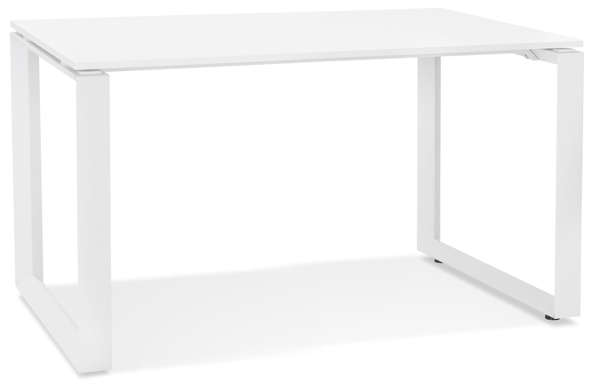 Kokoon Design Schreibtisch ABAK Weiß | Reinweiß