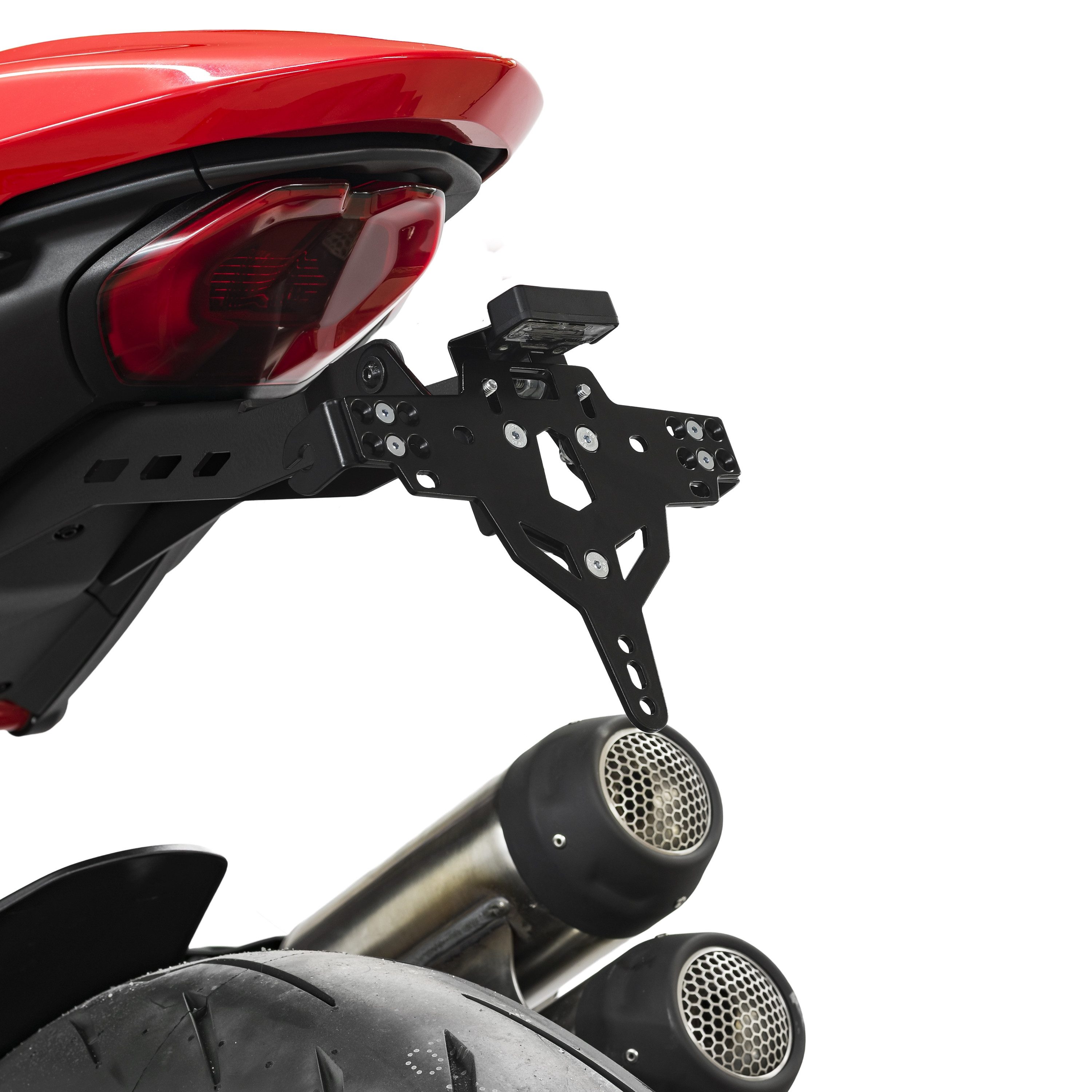 ZIEGER Kennzeichenhalter Pro Kennzeichenhalter kompatibel mit Ducati Monster Schweiz