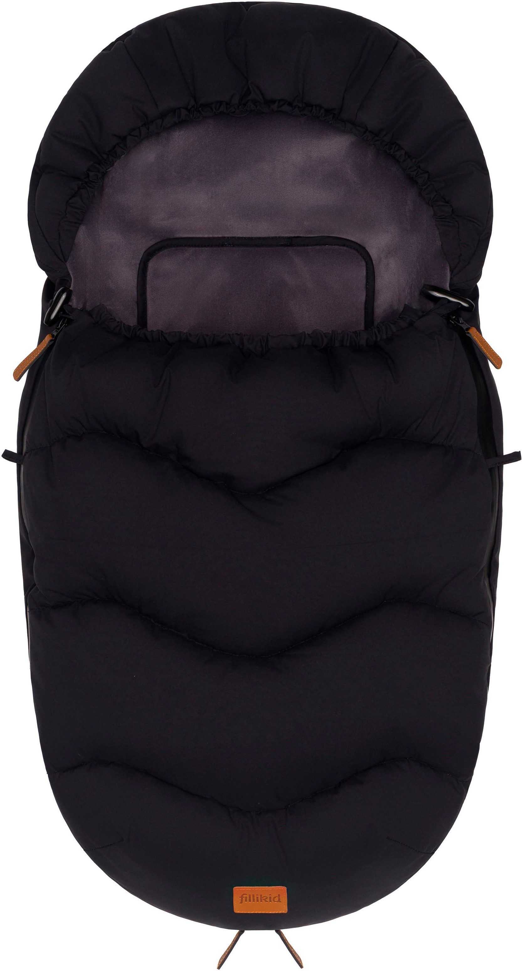 Fußsack Nuptse Gr.0 Winterfußsack, schwarz